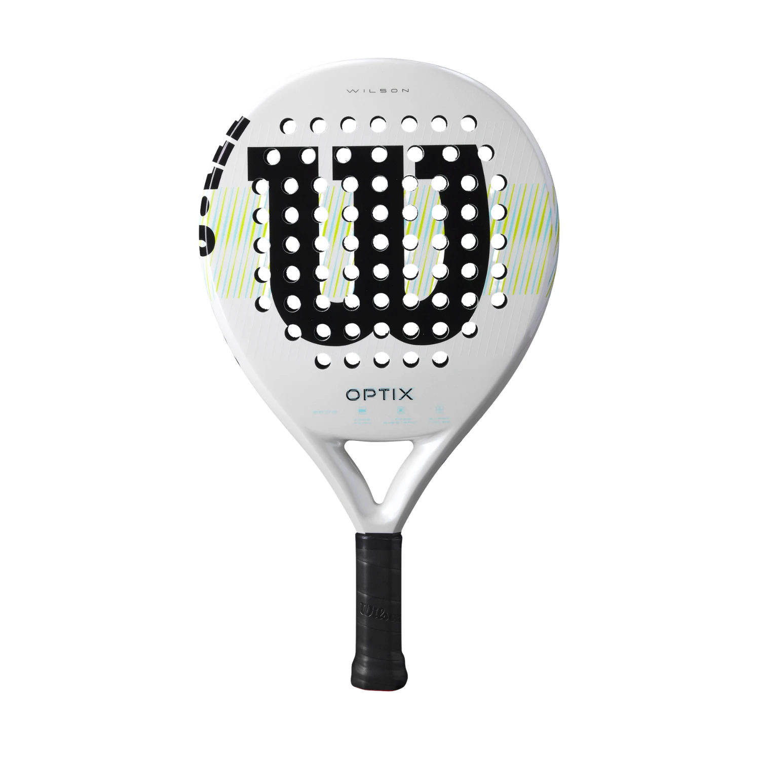 Wilson Optix V1 Padel Racket - White White G2 Padel Wilson