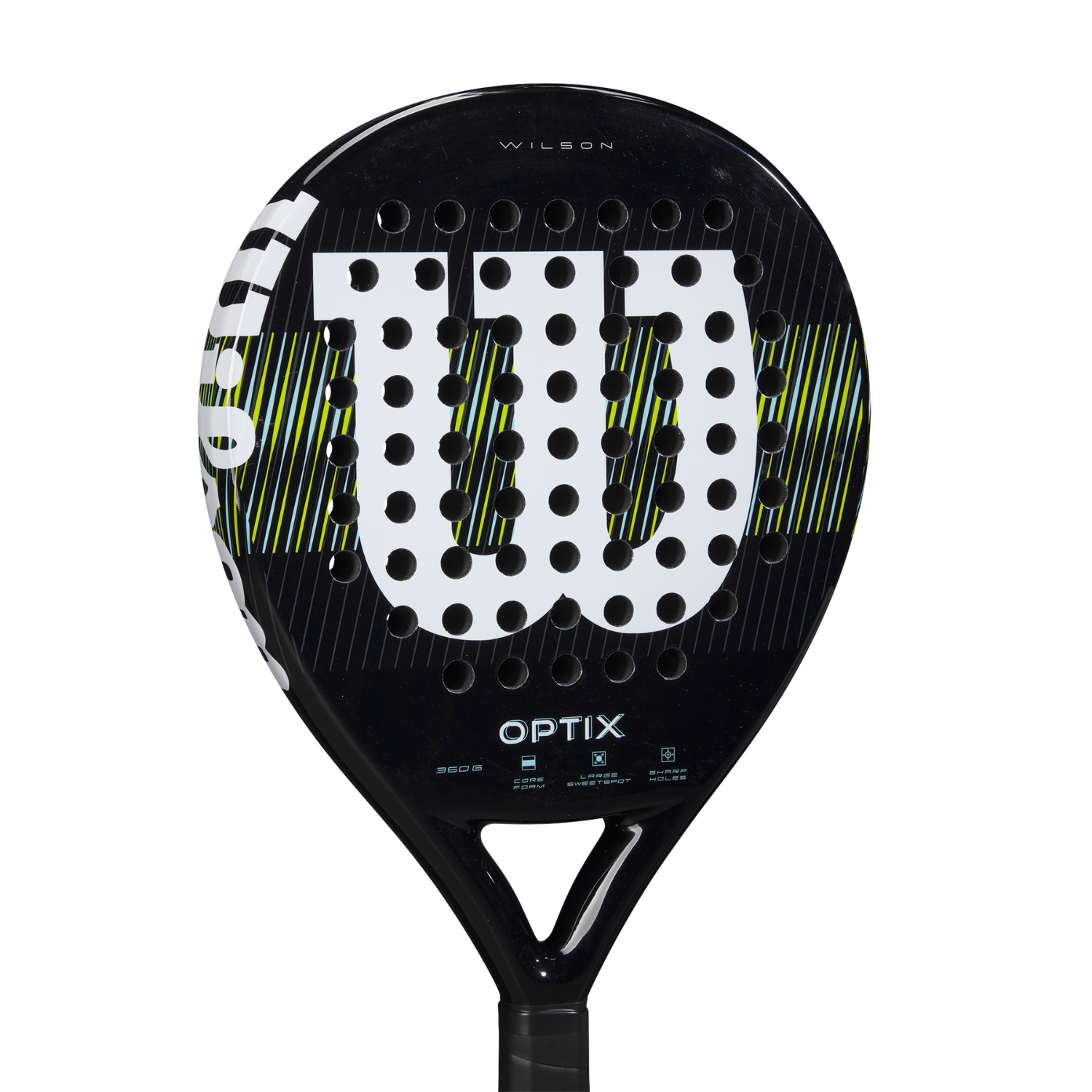 Wilson Optix V1 Black Padel Racket - Black