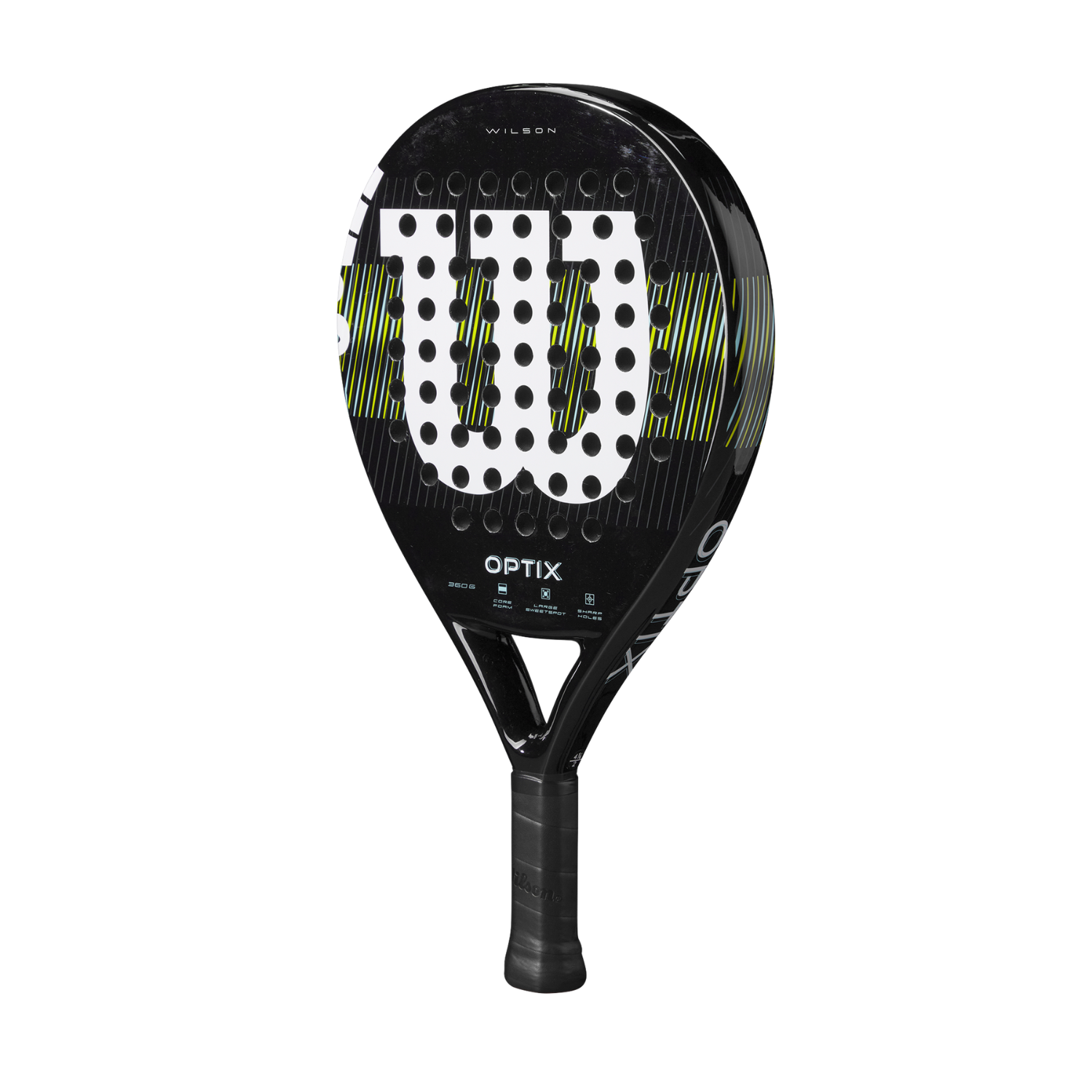Wilson Optix V1 Black Padel Racket - Black