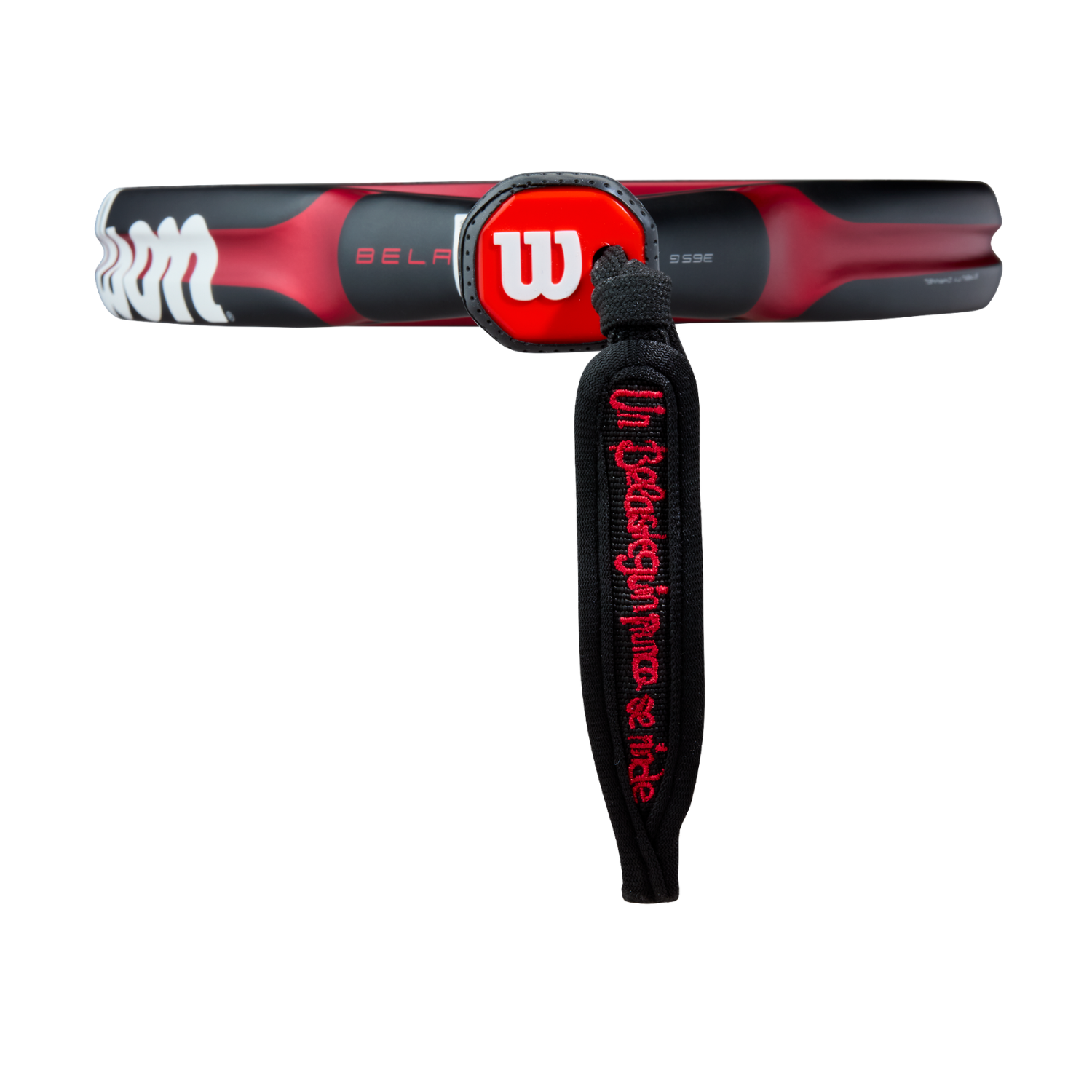 Wilson Bela V3 Padel Racket - Black/Red Padel Wilson