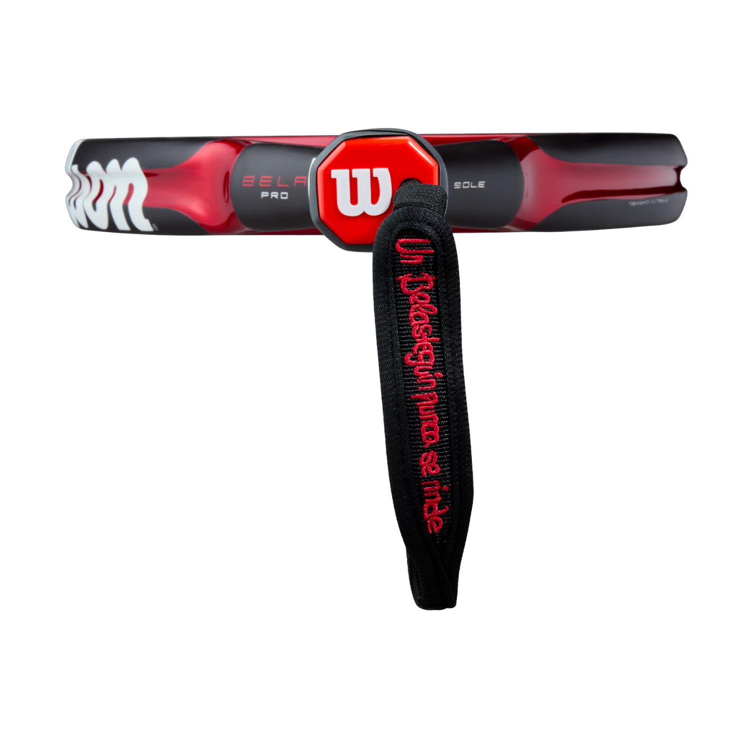 Wilson Bela Pro V3 Padel Racket - Black/Red Padel Wilson