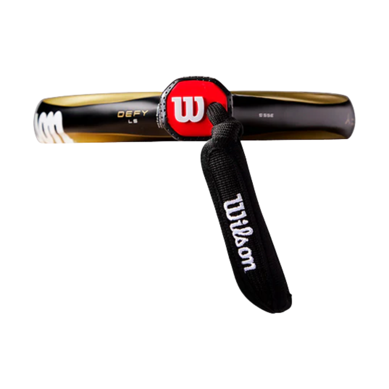 Wilson Defy LS V1 Padel Racket - Black/Gold