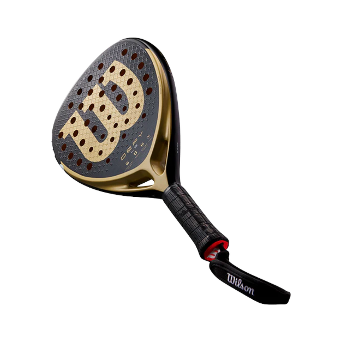 Wilson Defy LS V1 Padel Racket - Black/Gold Padel Wilson