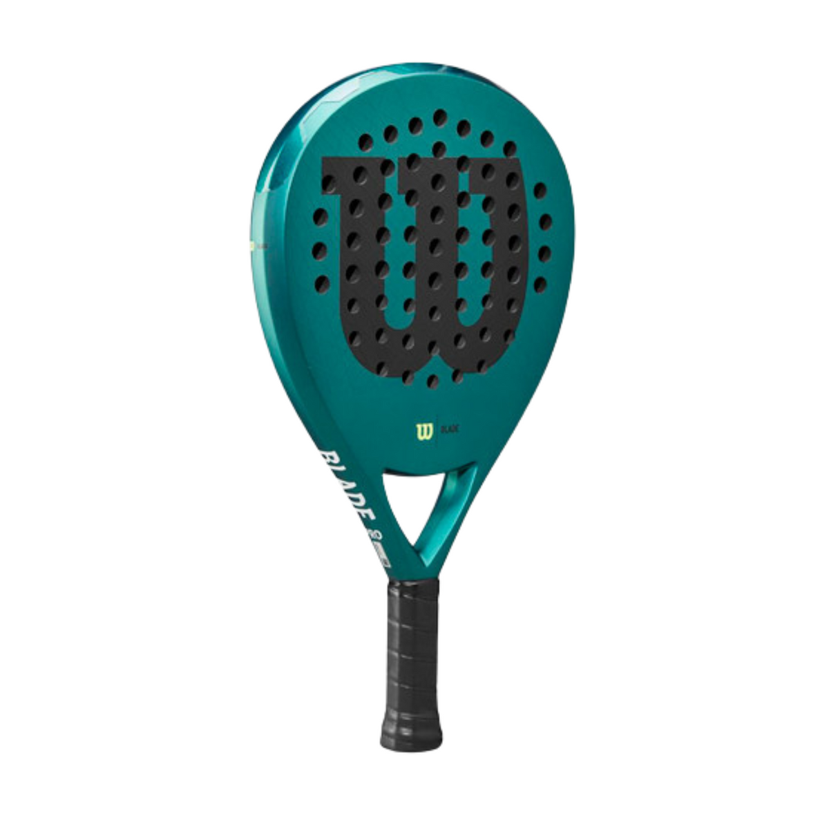 Wilson Blade Pro V3 Padel Racket, Green, back view