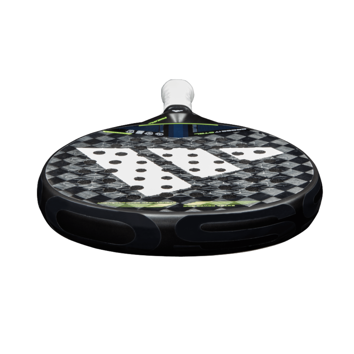 Adidas Cross It Control 3.4 Padel Racket - Black/Lime