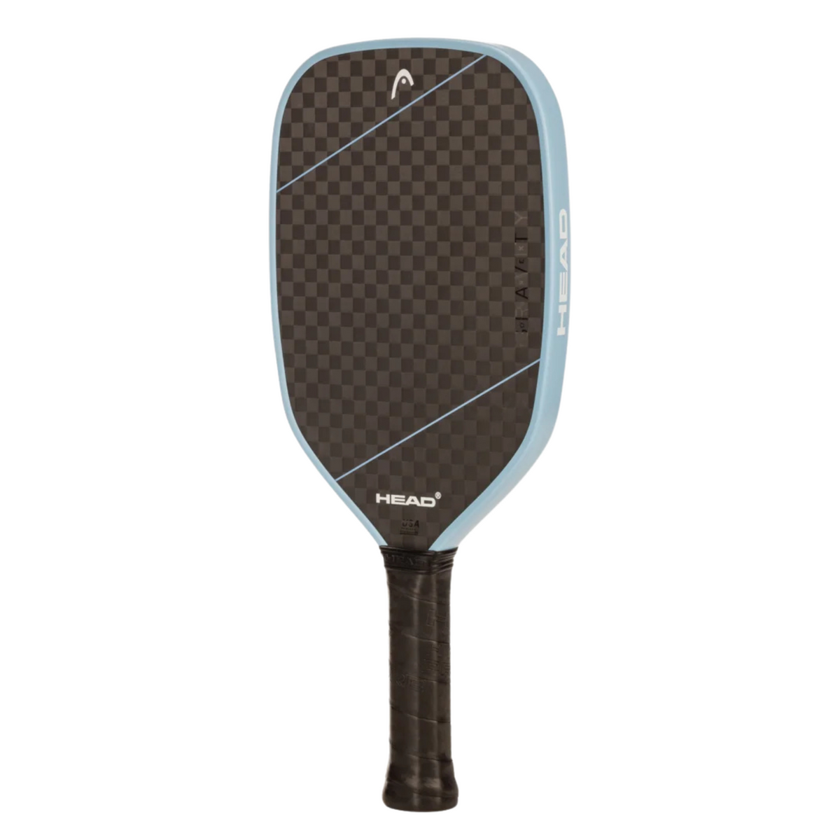 Head Gravity Tour EX 2025 Pickleball, Black/Light Blue, front view
