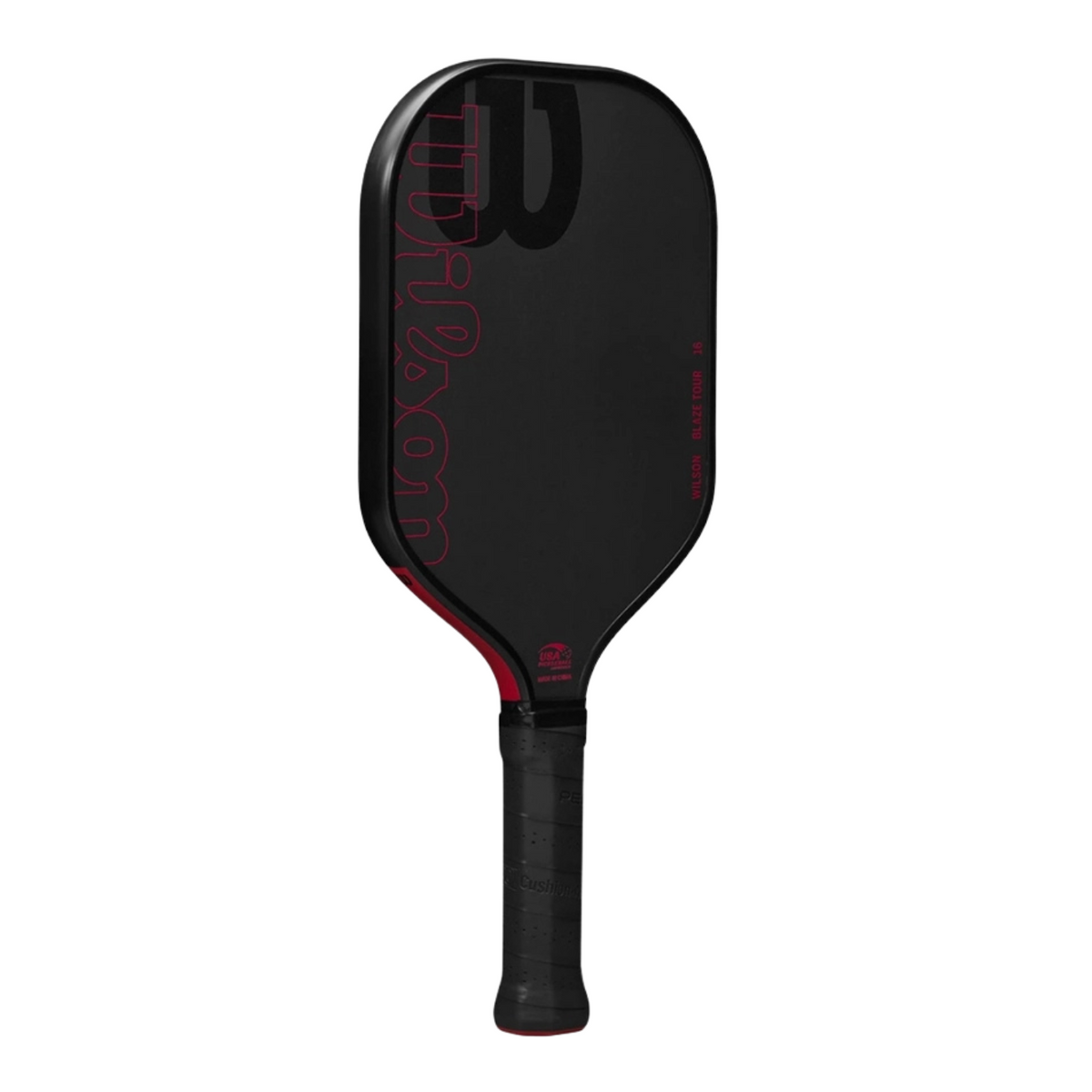 Wilson Blaze Tour 16mm Back/Red, Black, back view