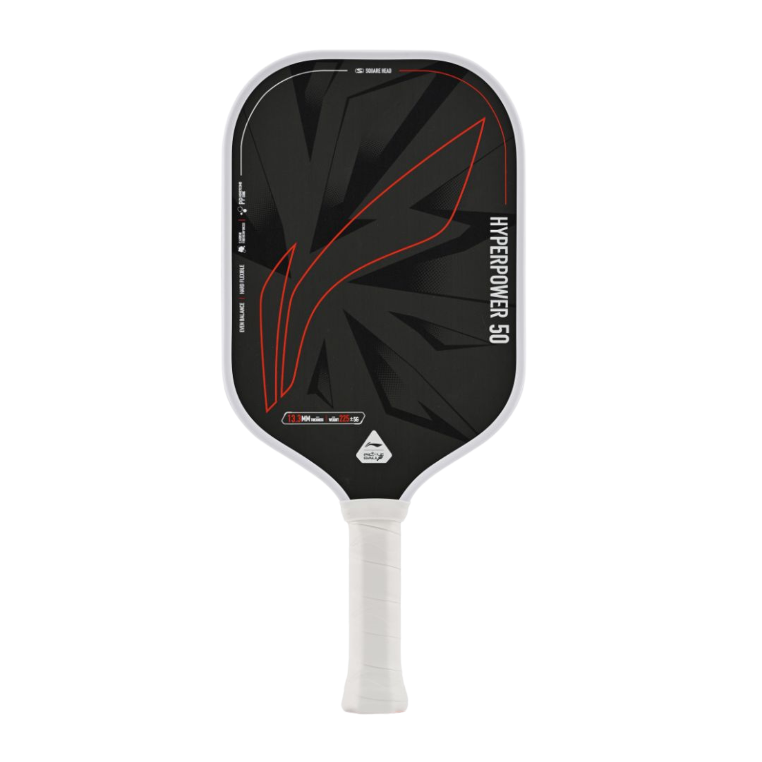 Li-Ning HyperPower 50 Pickleball Paddle - Black/White
