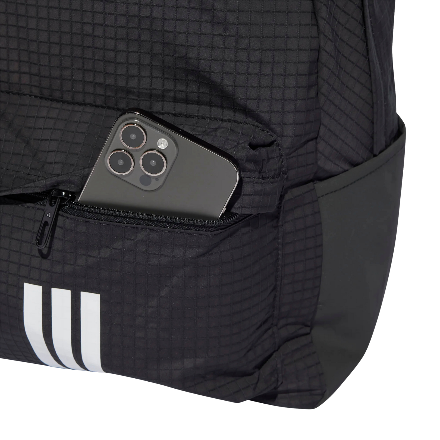 Adidas Essentials 3 Stripes Backpack - Black/White Luggage Adidas