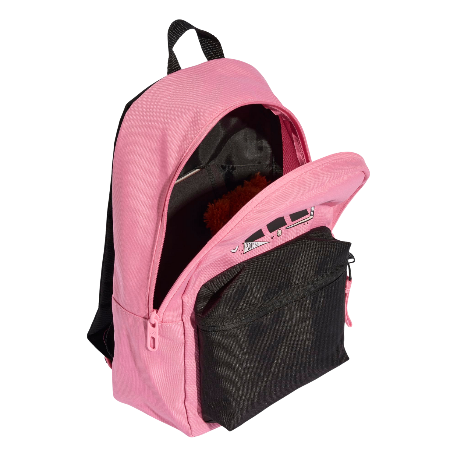 Adidas Little Kids Doodle Backpack - Pink/Black Luggage Adidas