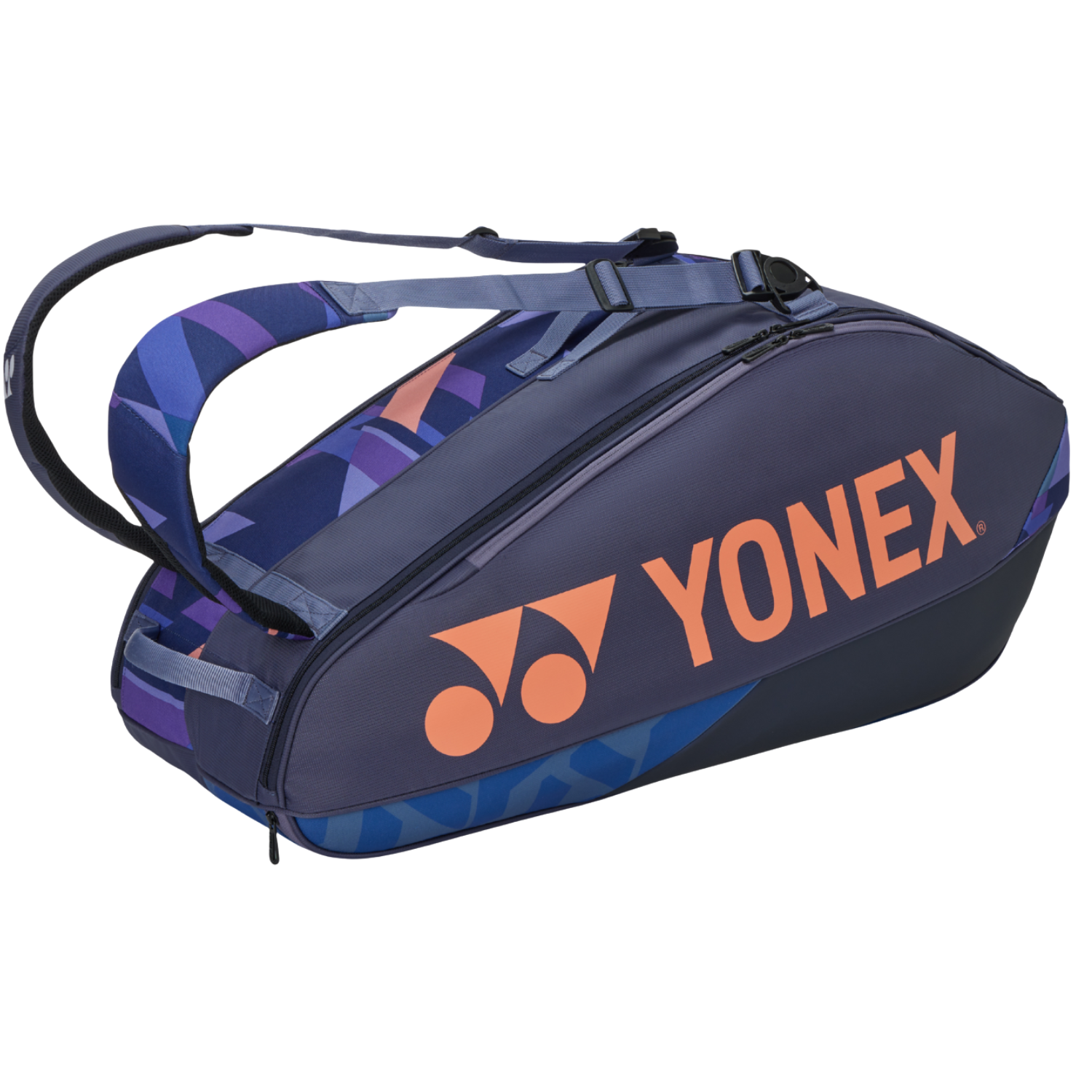 Yonex BA92426EX Pro 6 Racket Bag - Midnight Navy Midnight Purple 6 Rackets Luggage Yonex
