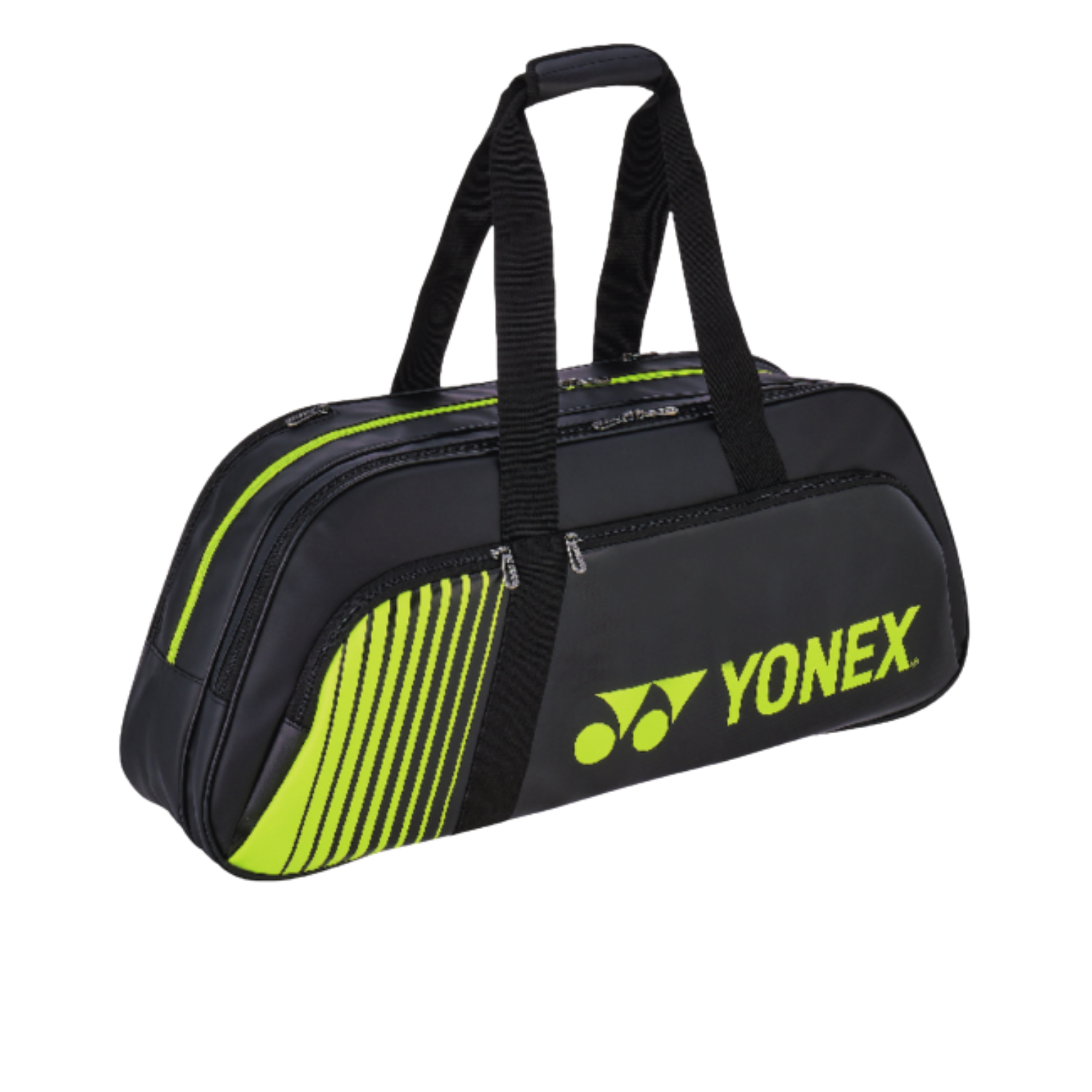 Yonex BA82431WEX Active Tournament Bag - Black/Lime Green Black Lime Green Tournament Bag Luggage Yonex