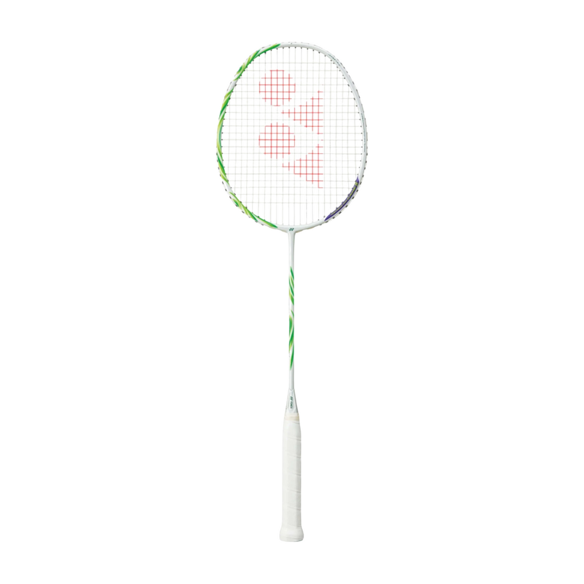 Yonex Astrox 100 Game VA Badminton Racket Strung, White/Green, back view