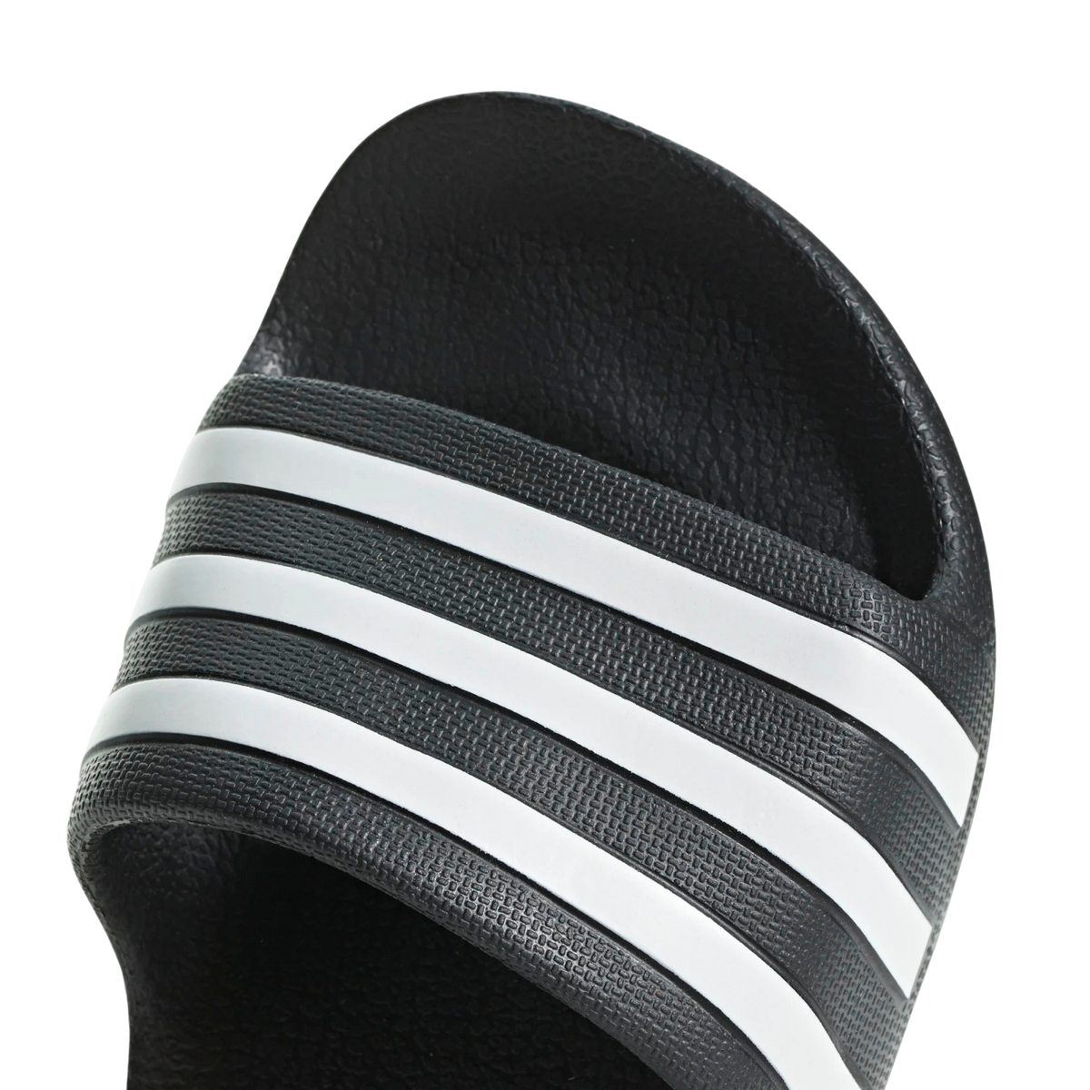 Adidas Adilette Aqua Slides Junior, Black, packaging view