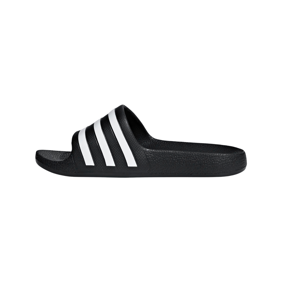 Adidas Adilette Aqua Slides Junior, Black, back view