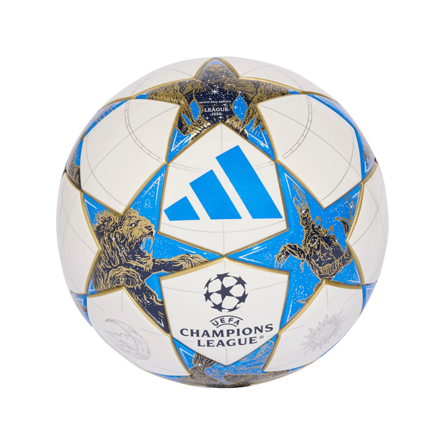 Adidas UCL League J350 Ball Junior - White Accessories Adidas