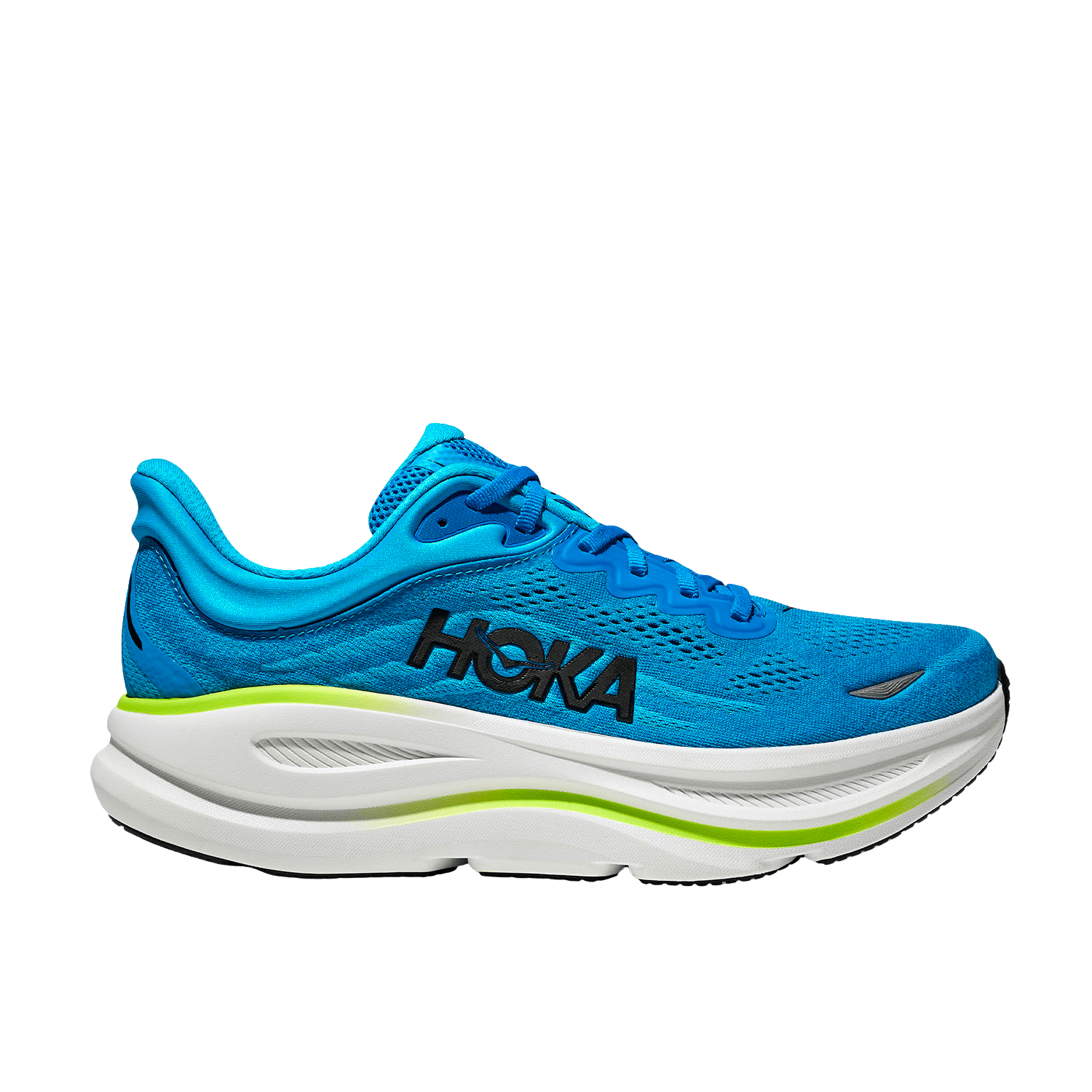Hoka Bondi 9 Running Shoe Men - Skyward Blue / Blue Skyward Blue Hoka Blue Running Shoes Hoka