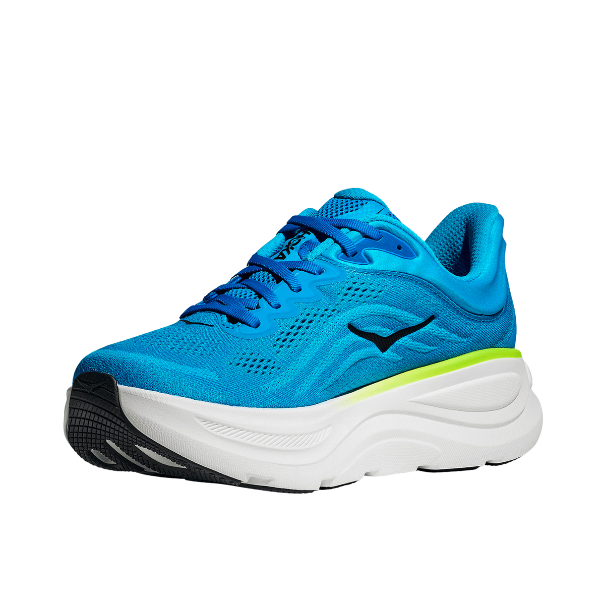 Hoka Bondi 9 Running Shoe Men, Skyward Blue/Blue, side view