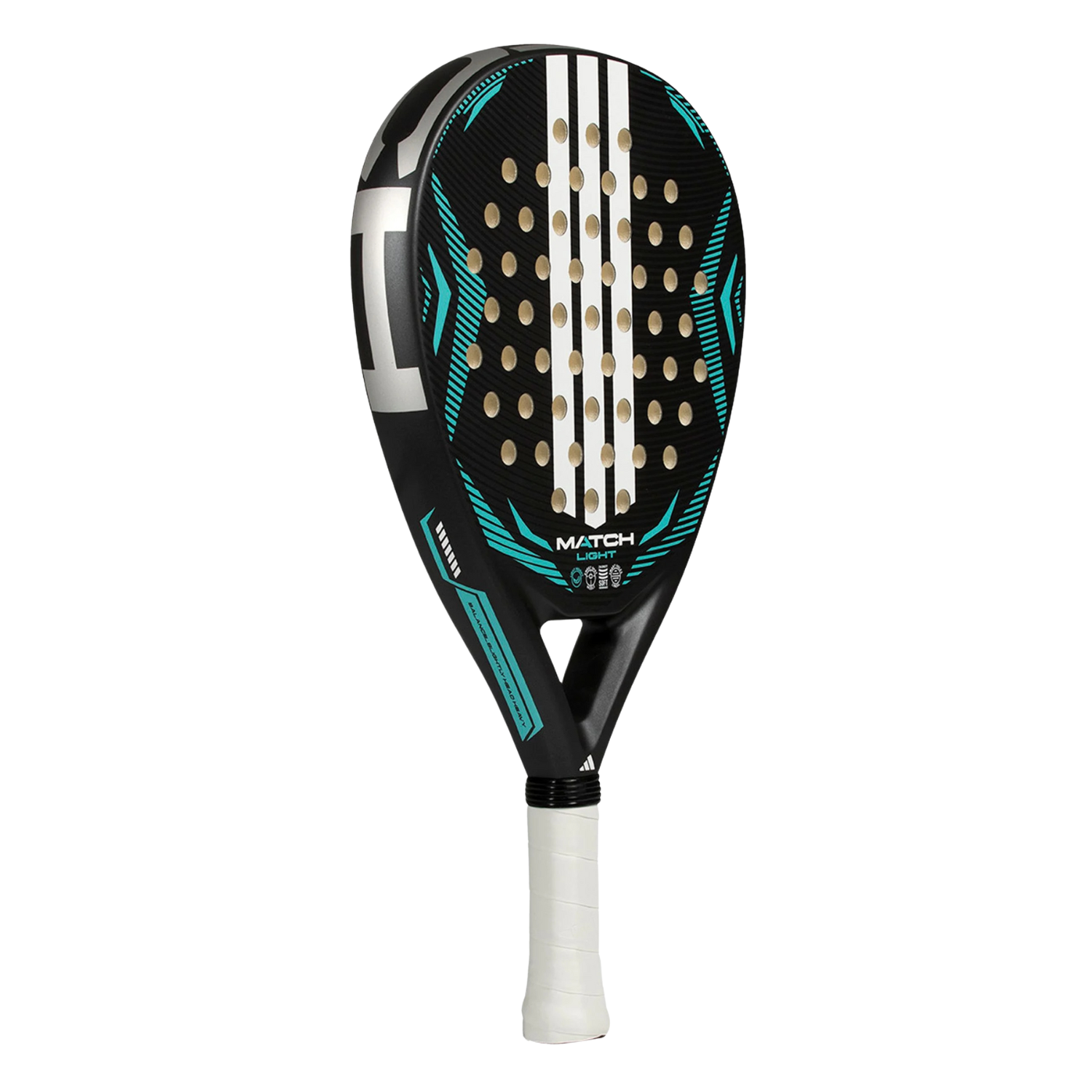 Adidas Match Light 2026 Padel Racket - Anthracite/Blue Padel Adidas