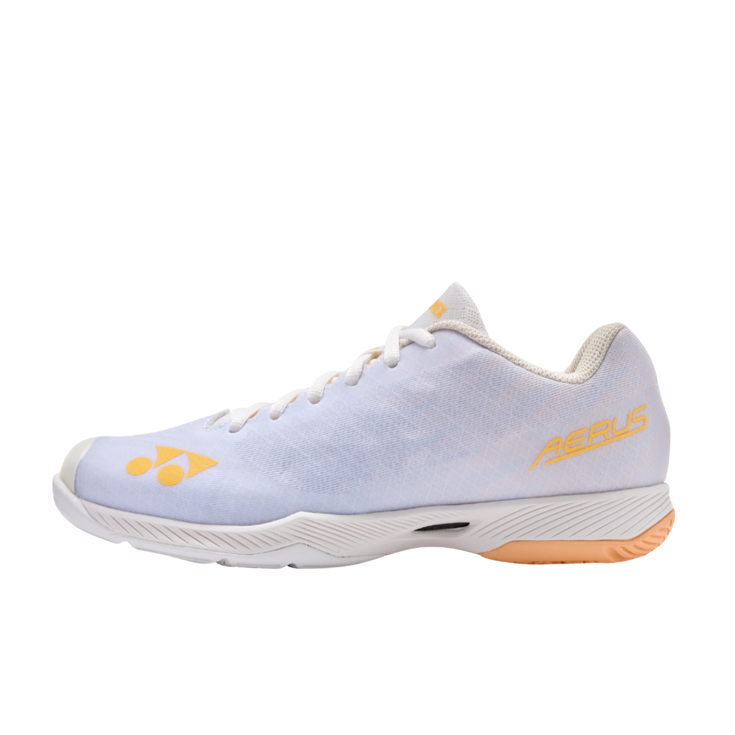 Yonex Power Cushion Aerus Z2 Badminton Shoes Women - White/Orange White Orange Badminton Shoes Yonex