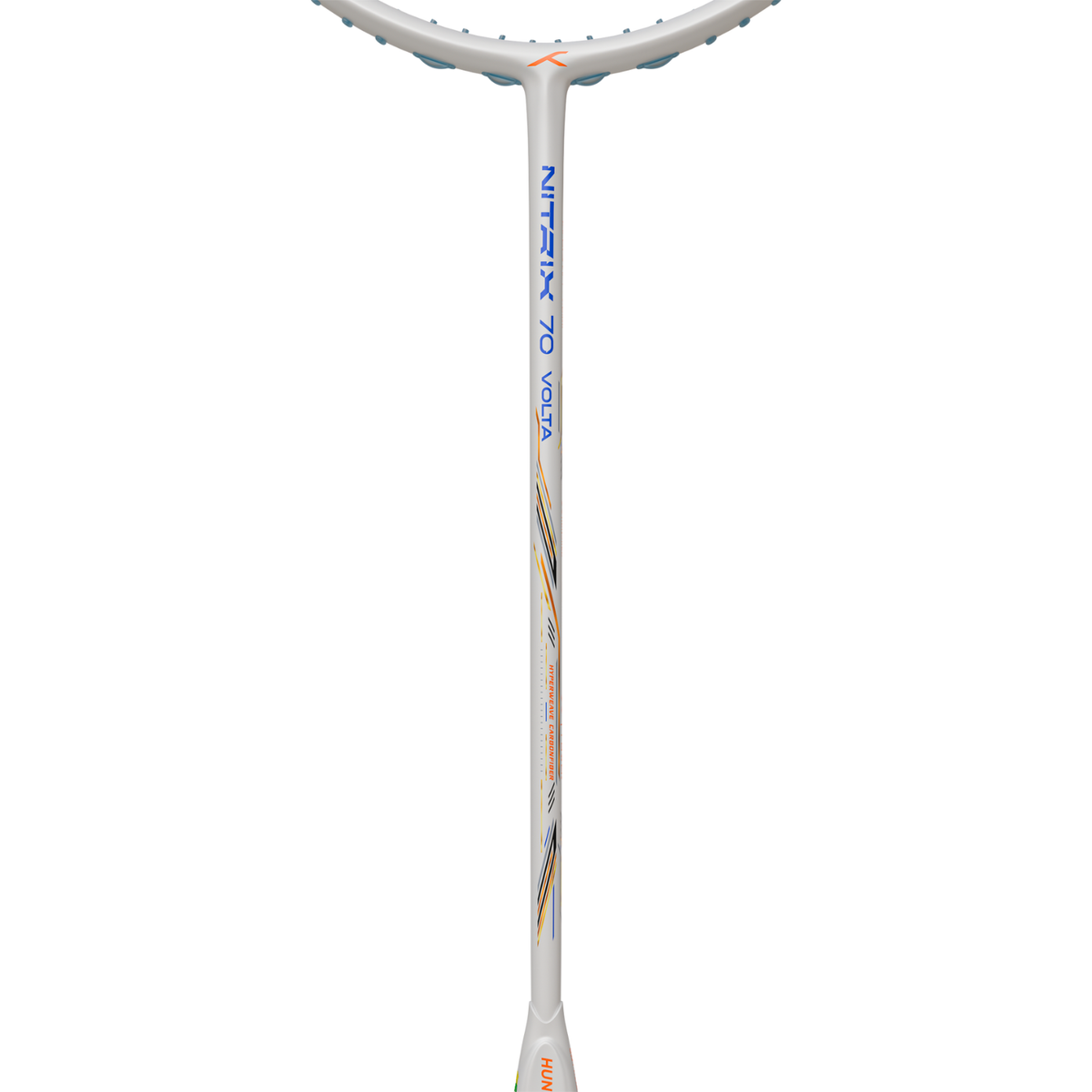 Hundred Nitrix 70 Volta Badminton Racket - White Badminton Rackets Hundred