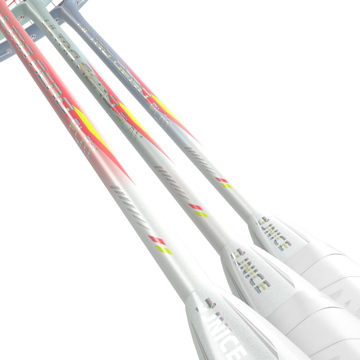 Jnice Ultra Aero Play Badminton Racket Strung, Blue, alternative view