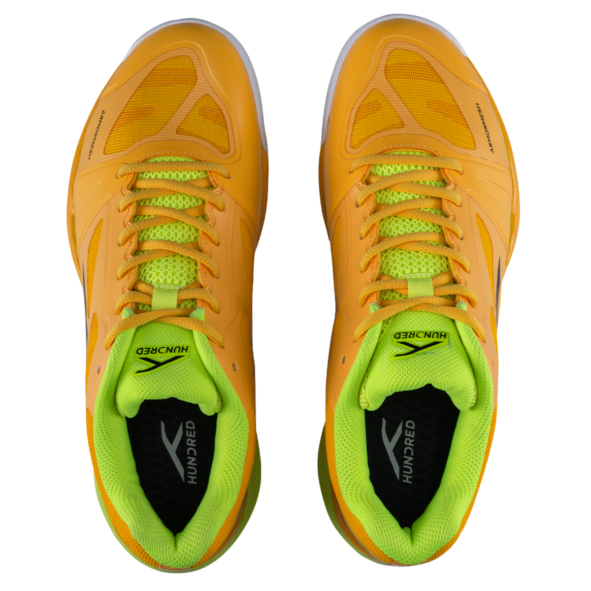 Hundred Phenom Badminton Shoes - Yellow/Lime Badminton Shoes Hundred