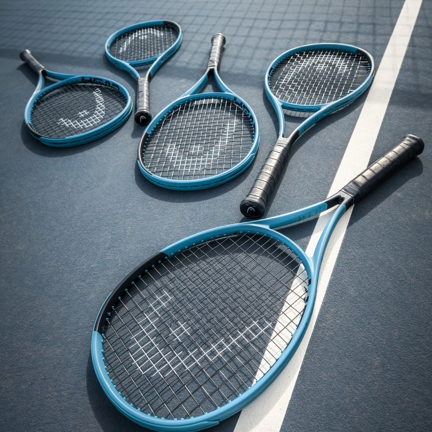 Head Boom PRO 2026 Tennis Racquet Unstrung - Ski Blue Tennis Rackets Head