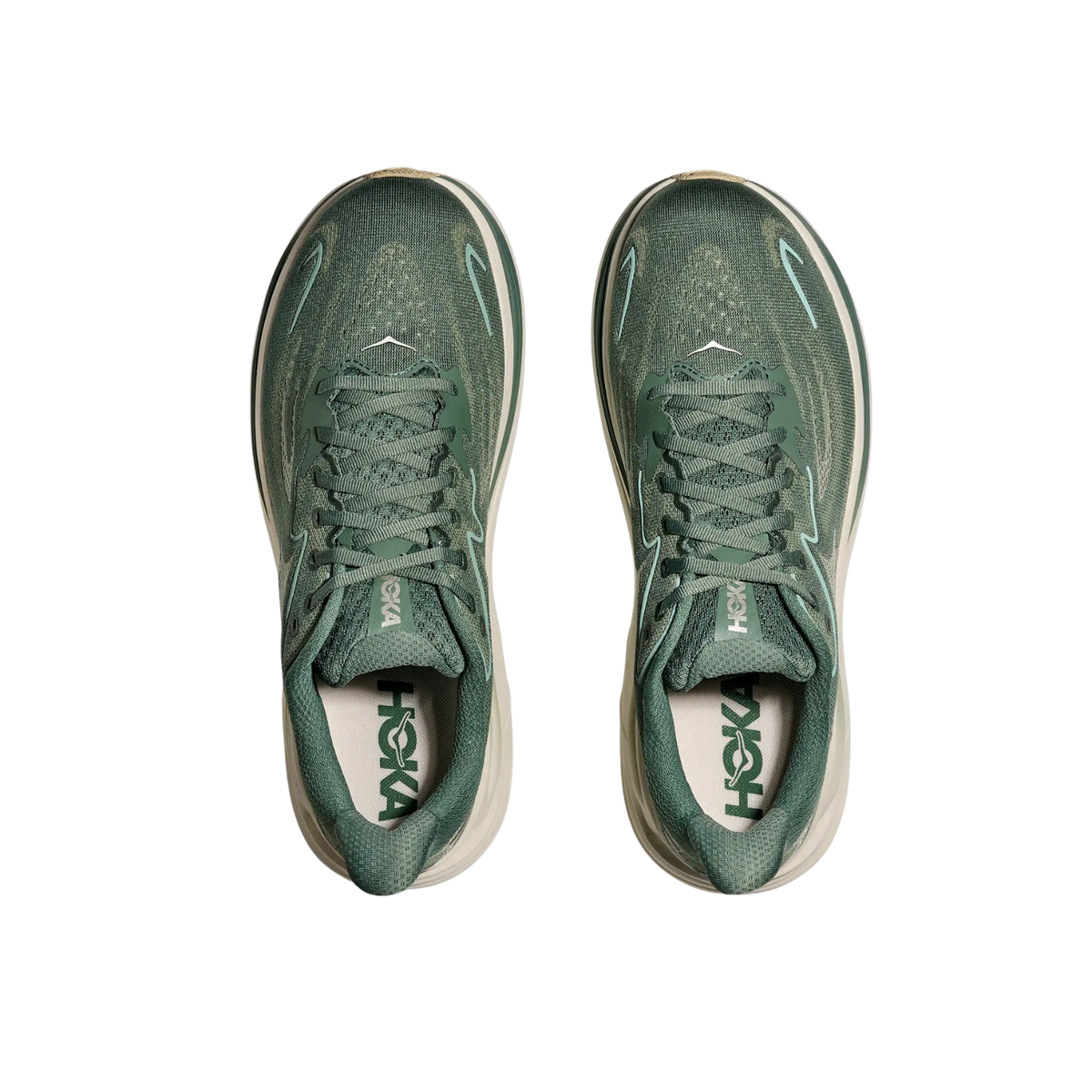 Hoka Clifton 10 Running Shoe Men - Fern/Truffle Salt Running Shoes Hoka