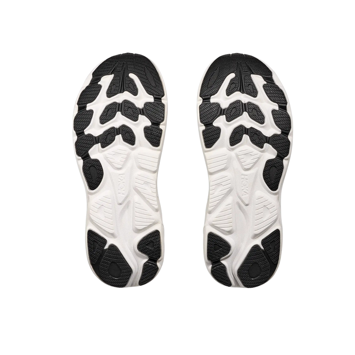 Hoka Clifton 10 Running Shoe Men - Black/White Running Shoes Hoka