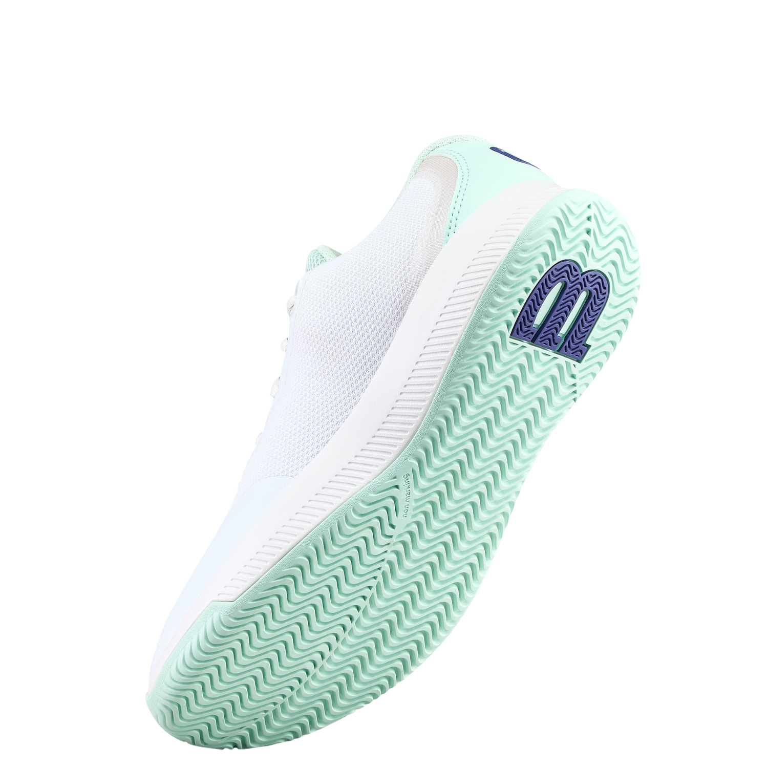 Wilson Intrigue Lite Tennis Shoe Women - White/Bay/Skip Blue Tennis Shoes Wilson