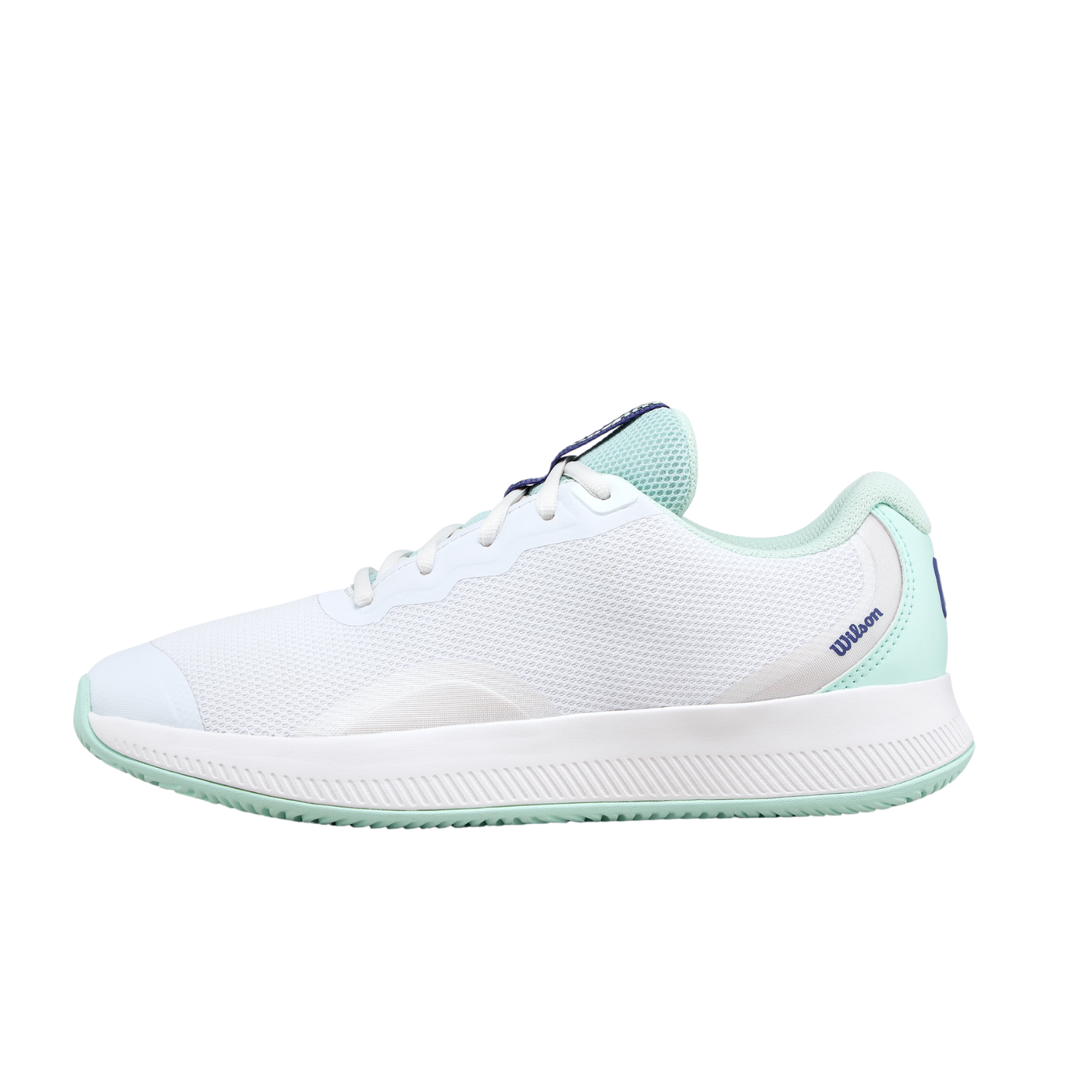 Wilson Intrigue Lite Tennis Shoe Women - White/Bay/Skip Blue Tennis Shoes Wilson