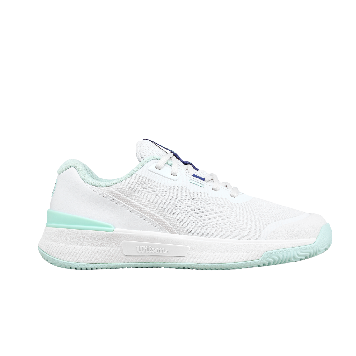 Wilson Intrigue Pro Tennis Shoe Women - White/Bay/Skip Blue Tennis Shoes Wilson