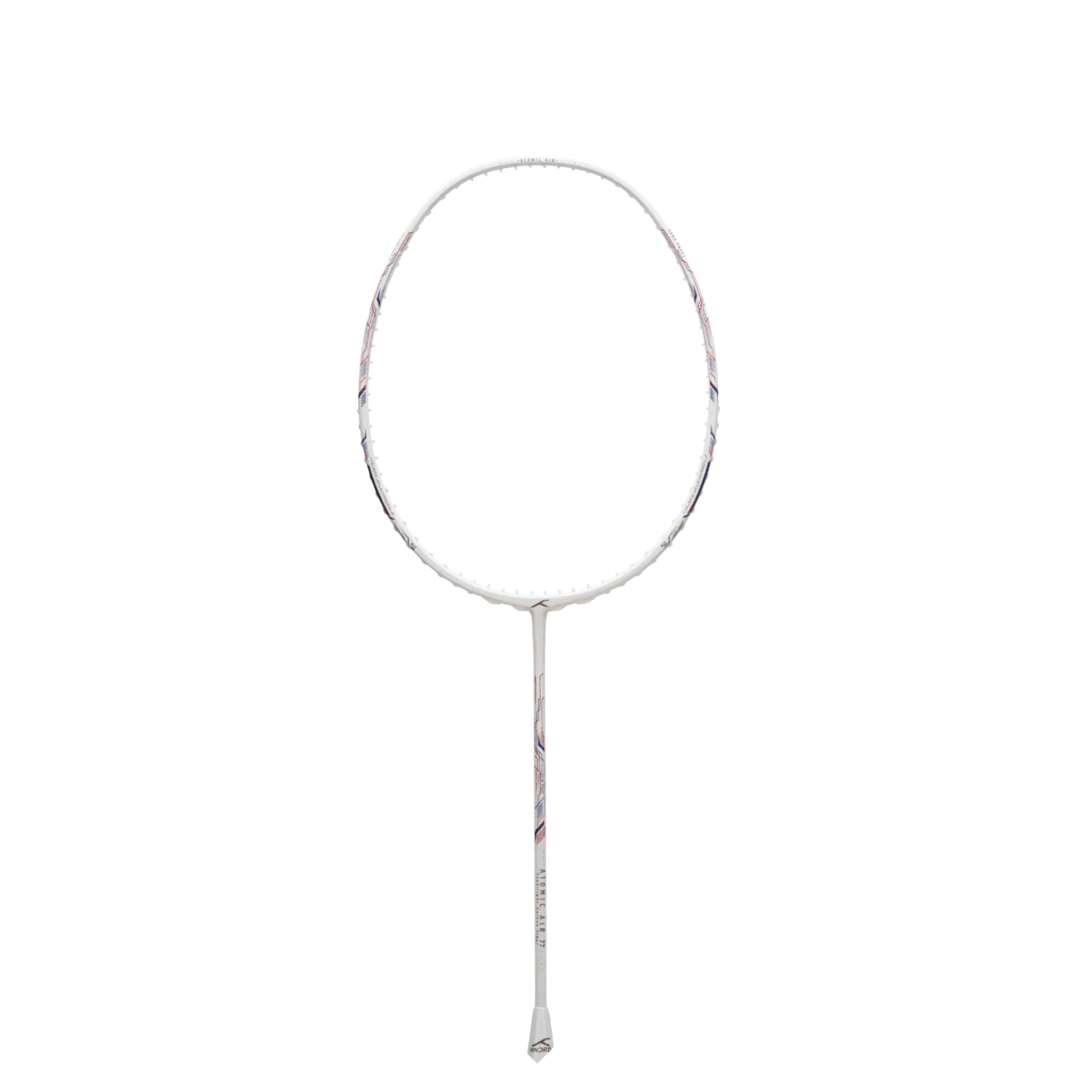 Hundred Atomic Air 77 Badminton Racket - White/Navy Badminton Rackets Hundred