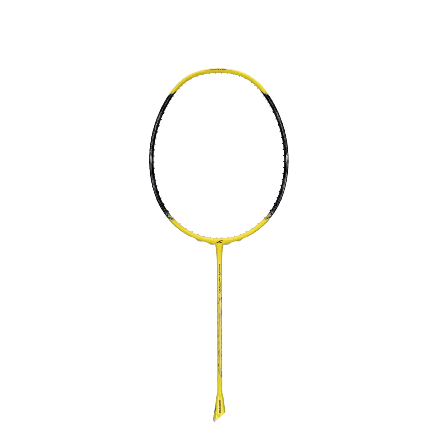 Hundred Nano Neo 7000 5U Badminton Racket - Yellow/Black Badminton Rackets Hundred