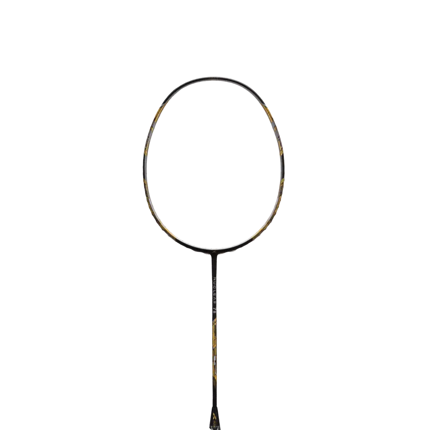 Hundred Nuclear 78 5U Badminton Racket - Black/Gold Badminton Rackets Hundred