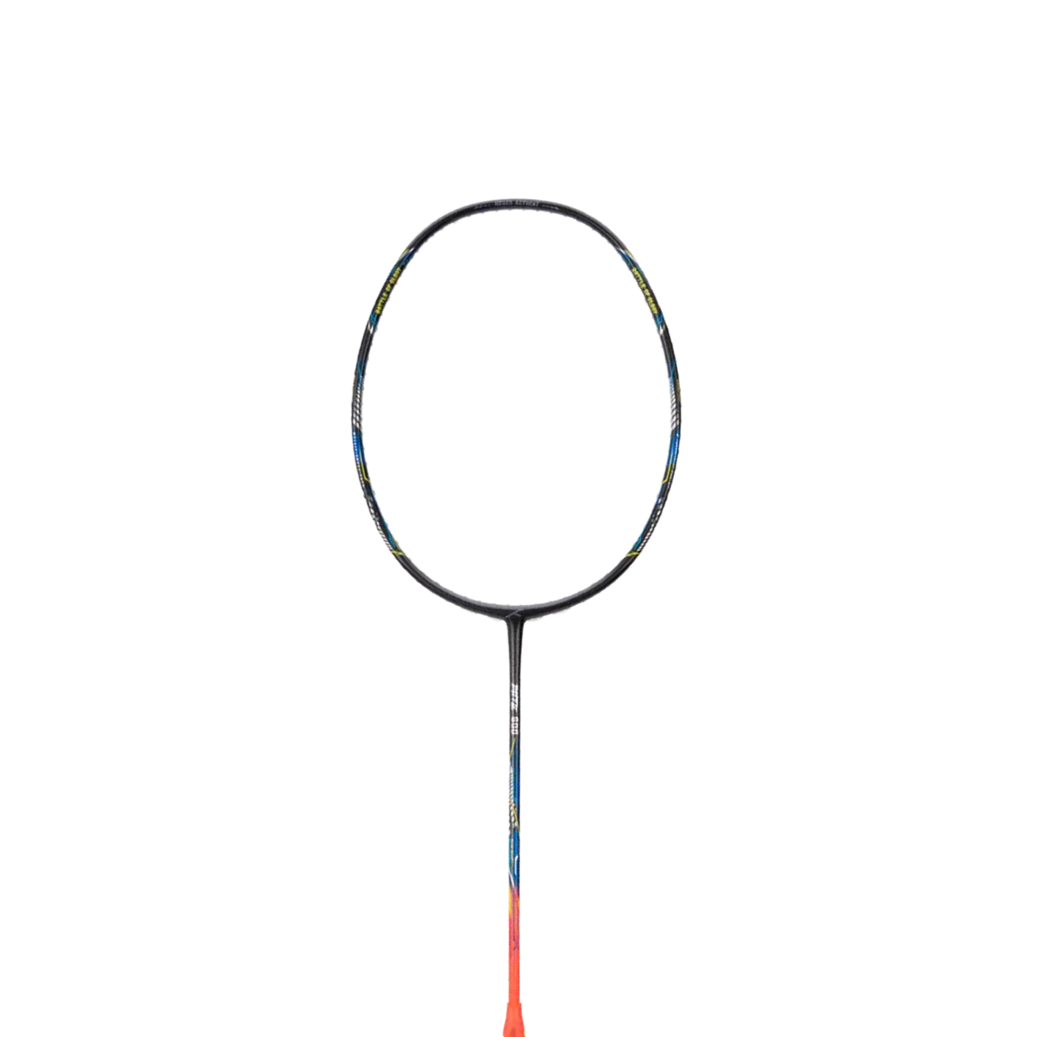 Hundred Battle 600 4U Badminton Racket - Dark Grey/Orange/Silver Badminton Rackets Hundred