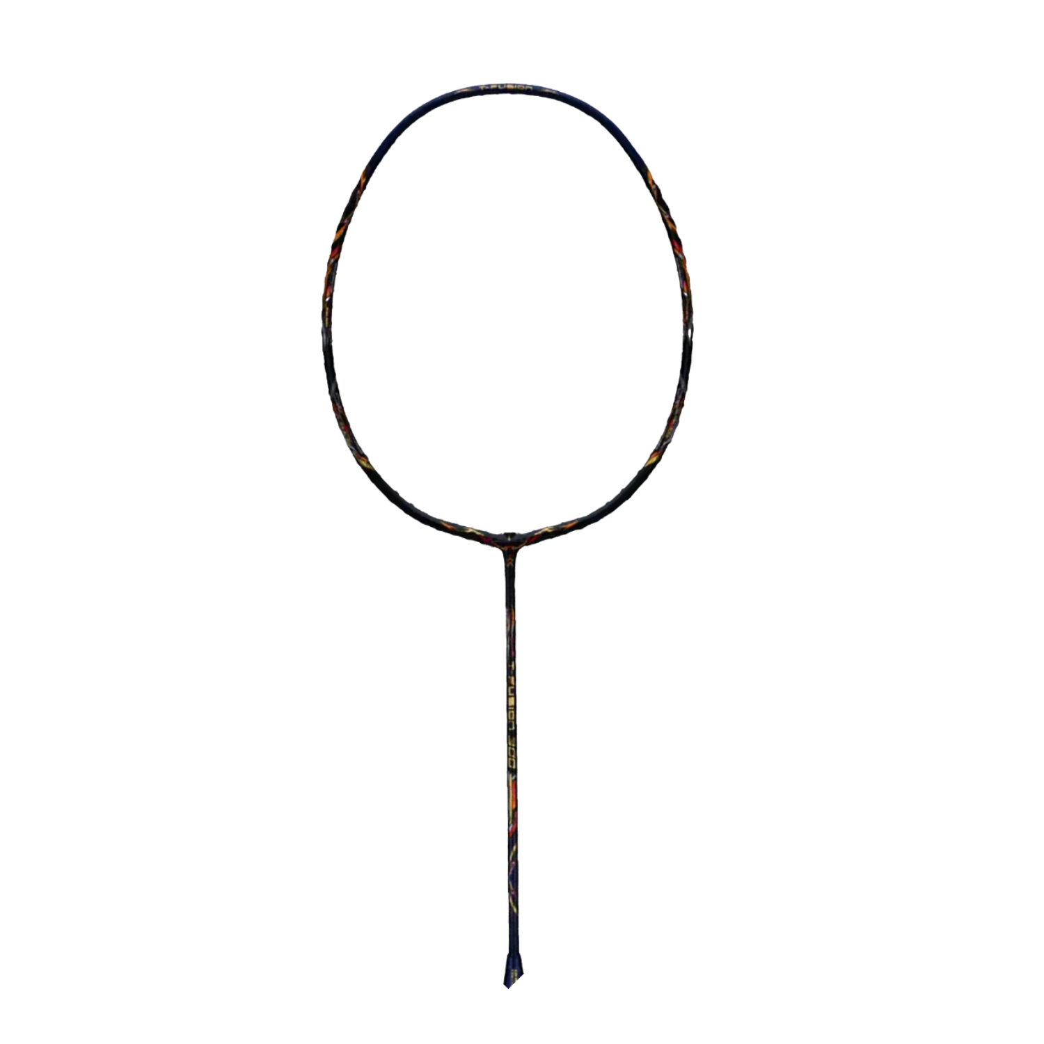 Hundred T-Fusion 300 5U Badminton Racket - Black/Navy Badminton Rackets Hundred