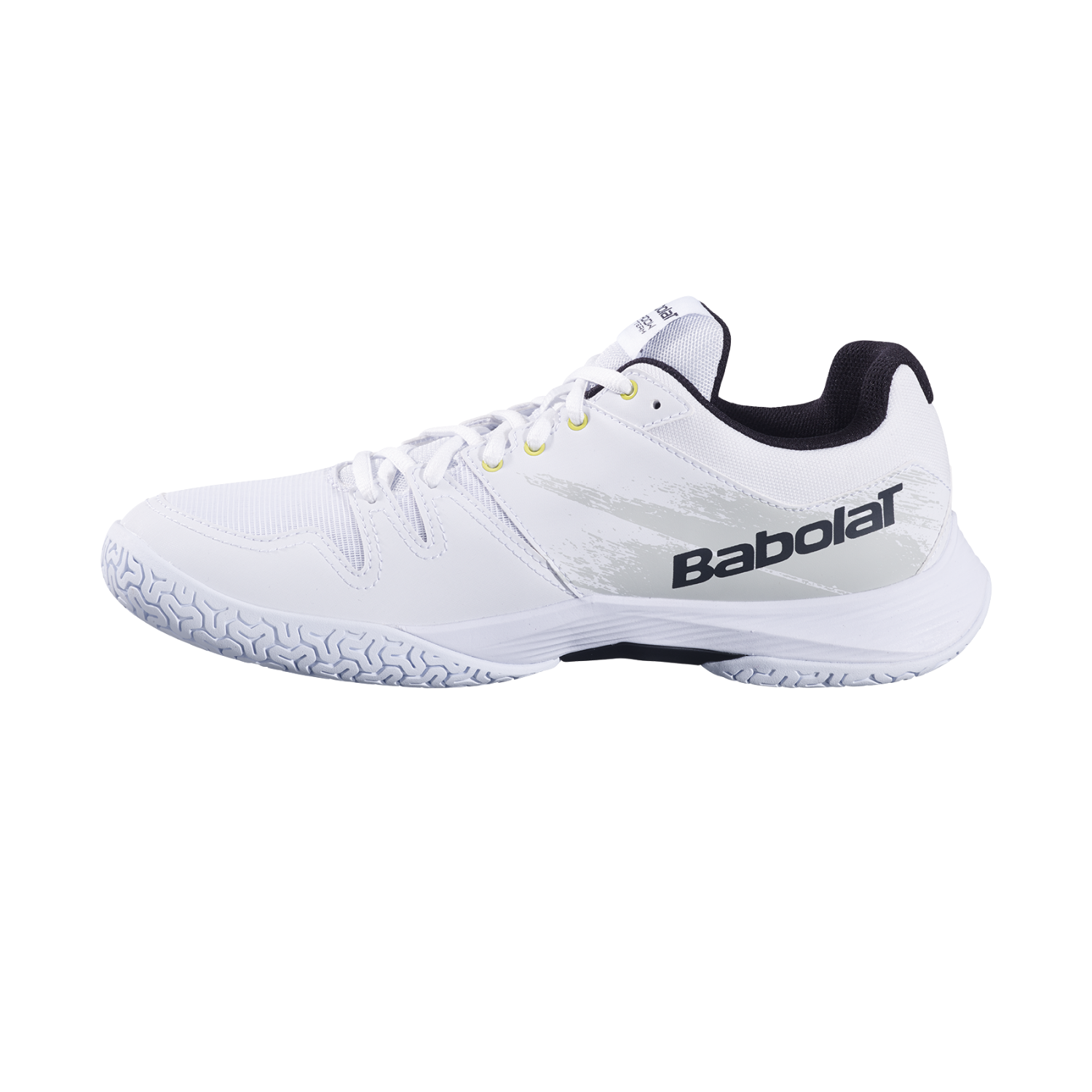 Babolat Shadow Team 2 Badminton Shoe Men - White White White Badminton Shoes Babolat