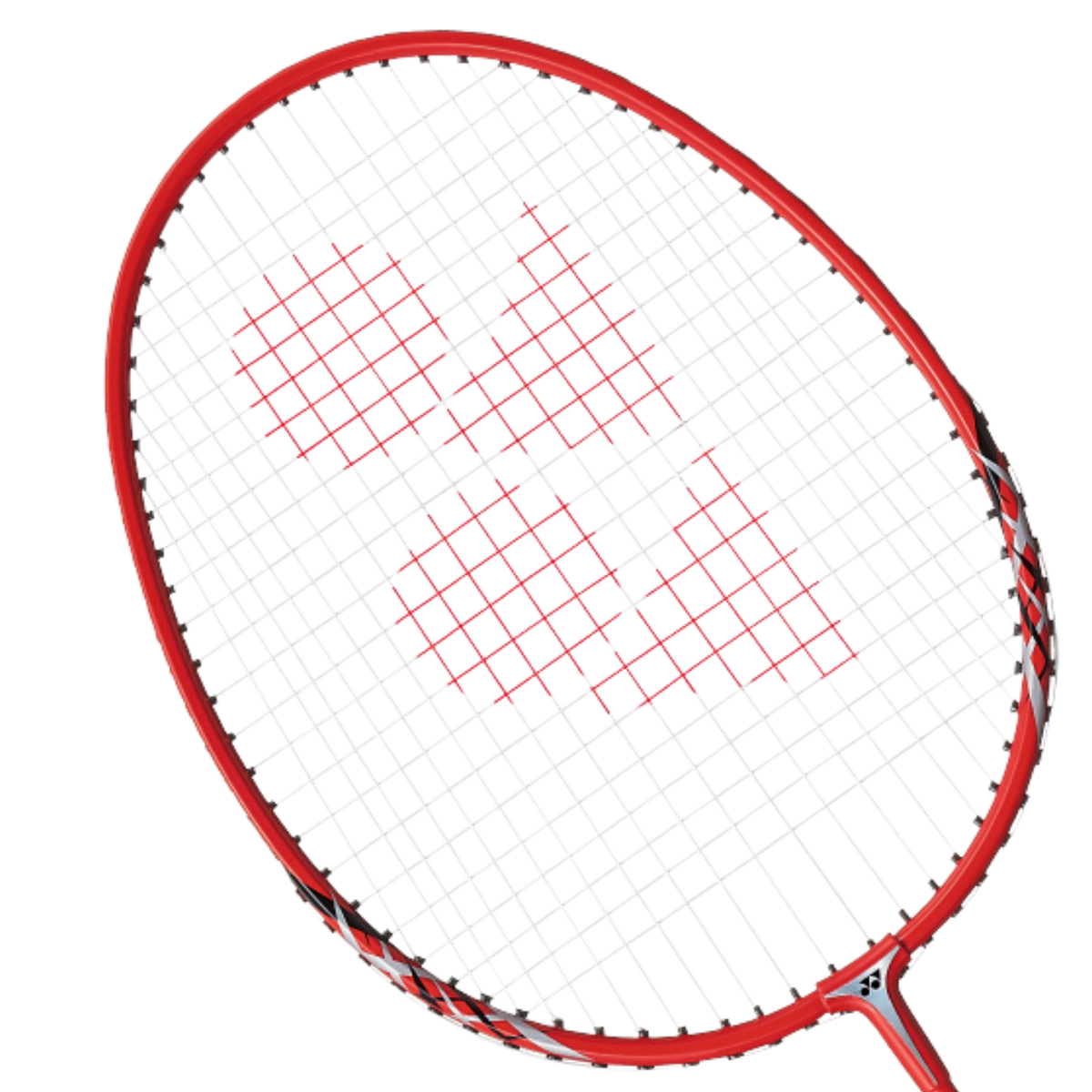 Yonex B7000MDM Badminton Racket, Red, front view