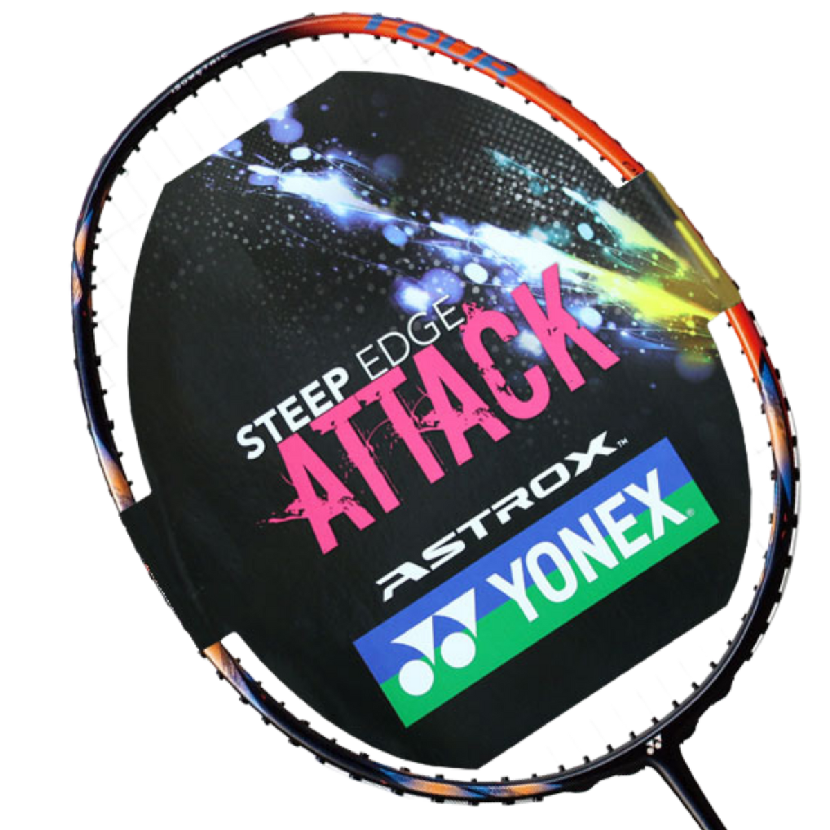 Yonex Astrox 77 Tour Badminton Racket, High Orange, front view