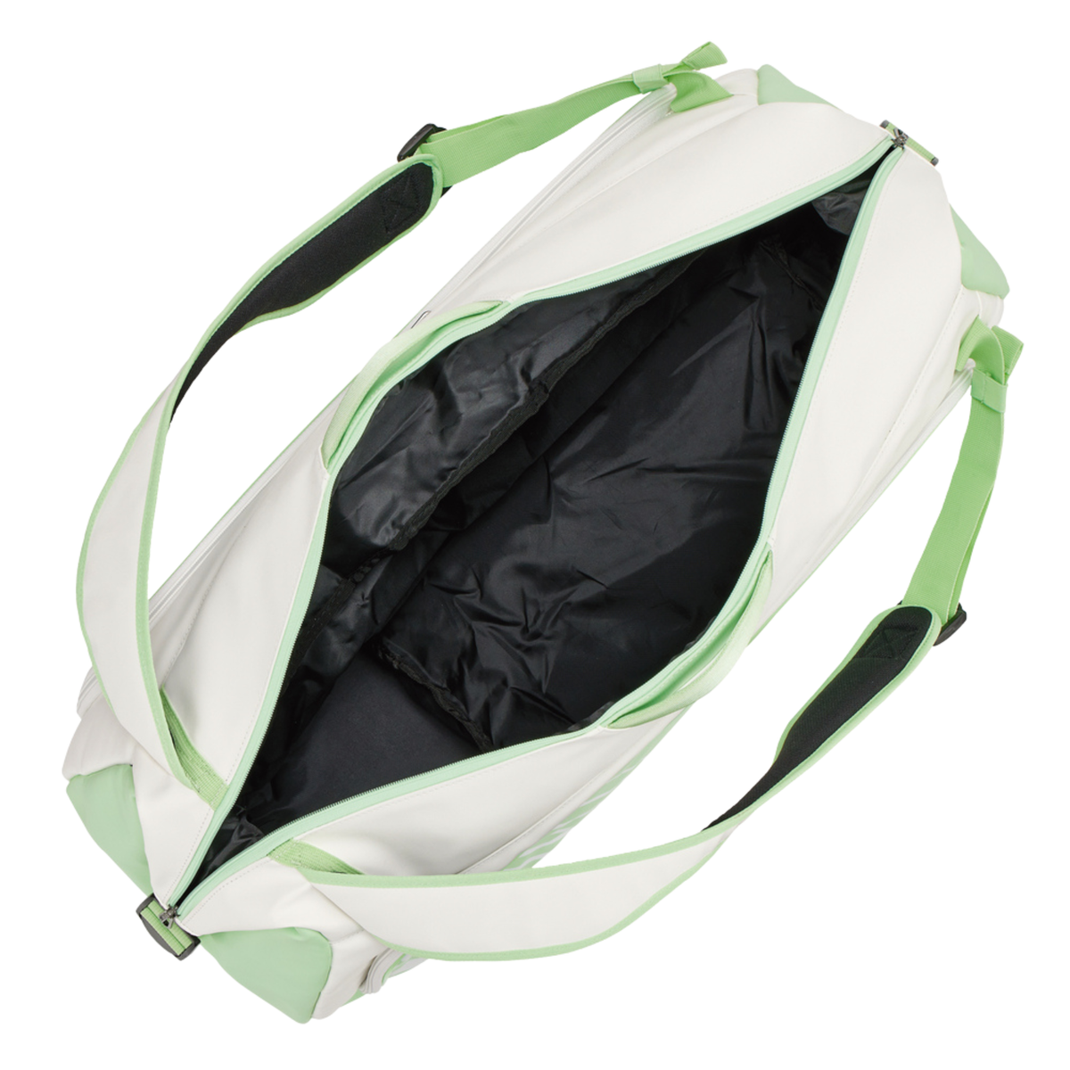 Yonex Active Duffle Bag 2026, White/Green, back view