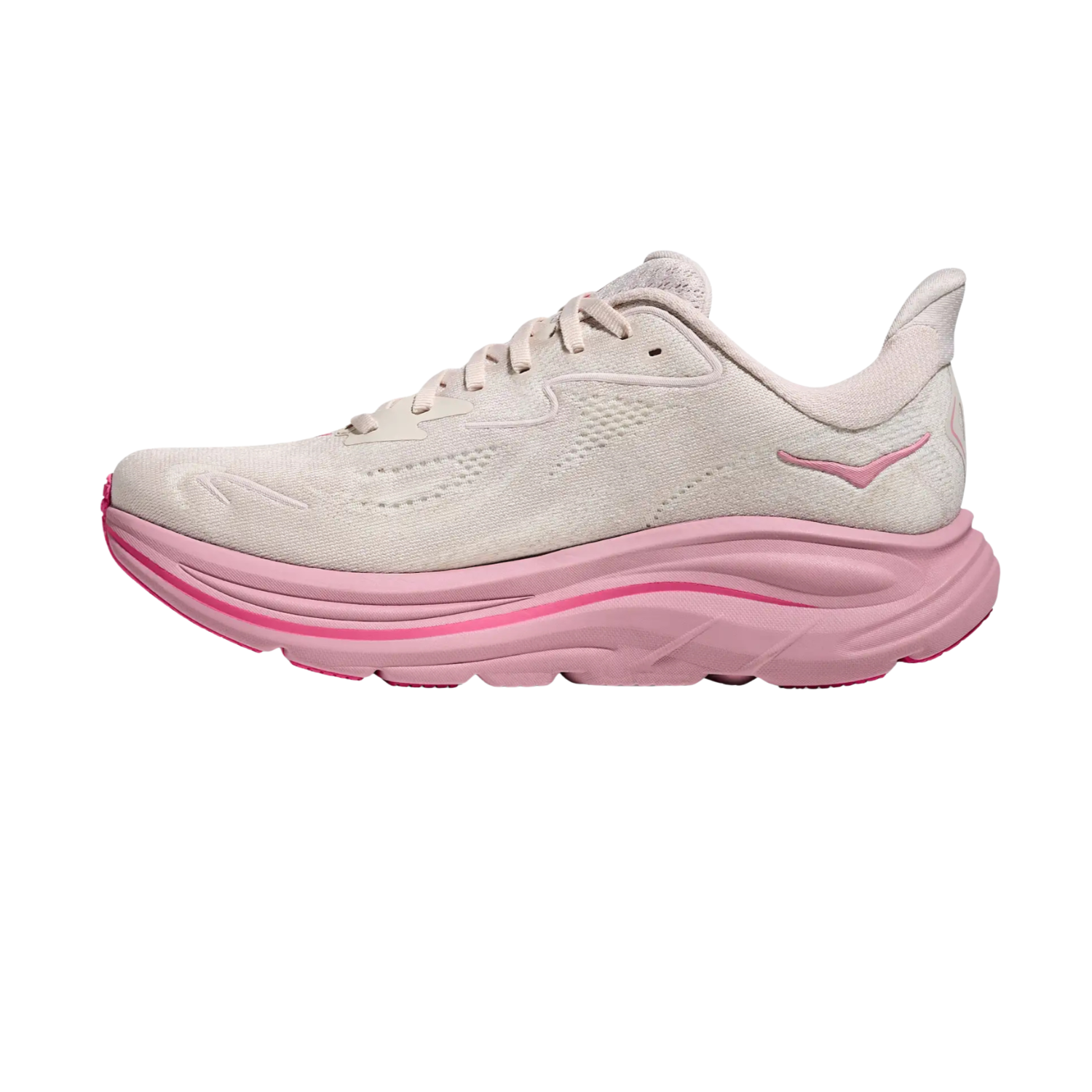 Hoka Clifton 10 Running Shoe Women - Rose Cream/ Dried Rose