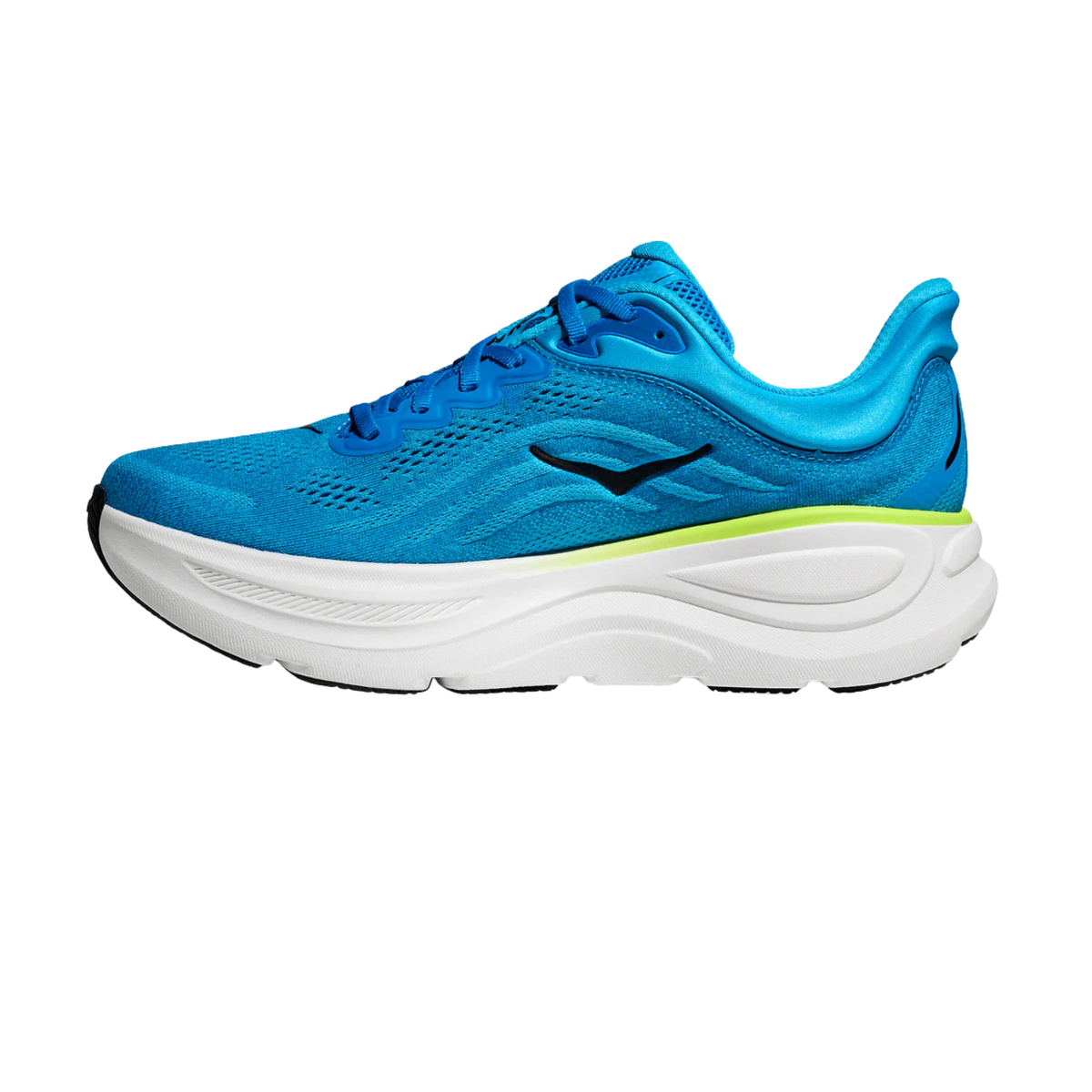 Hoka Bondi 9 Running Shoe Men, Skyward Blue/Blue, back view