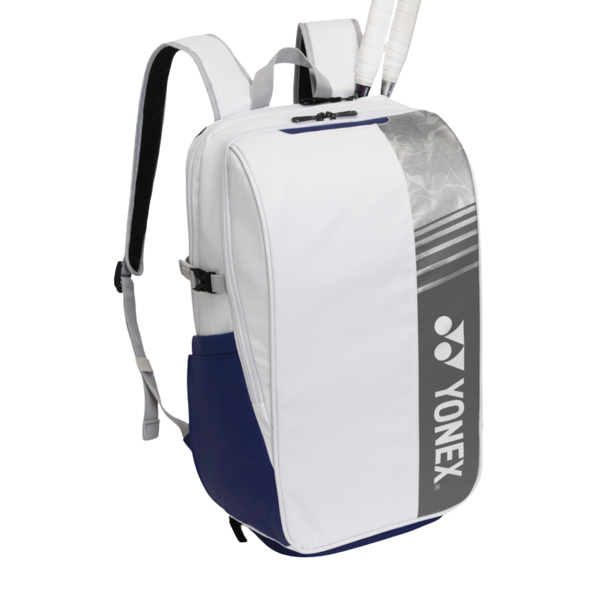 Yonex BA52512EX Club Backpack - White/Blue White Blue Backpack Luggage Yonex