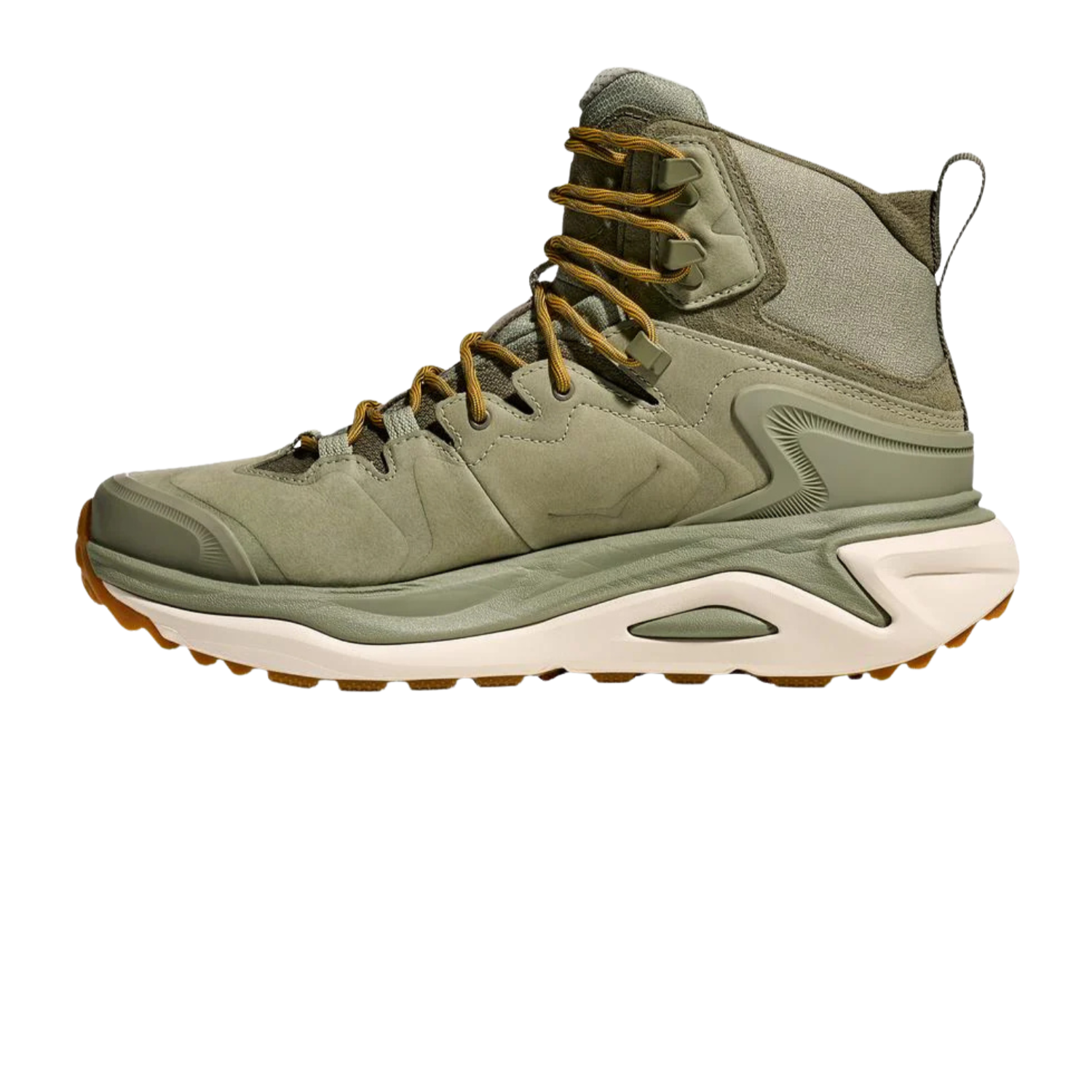 Hoka Kaha 3 Mid GTX Hiking Shoe Men - Sea Moss/Oat Milk Running Shoes Hoka