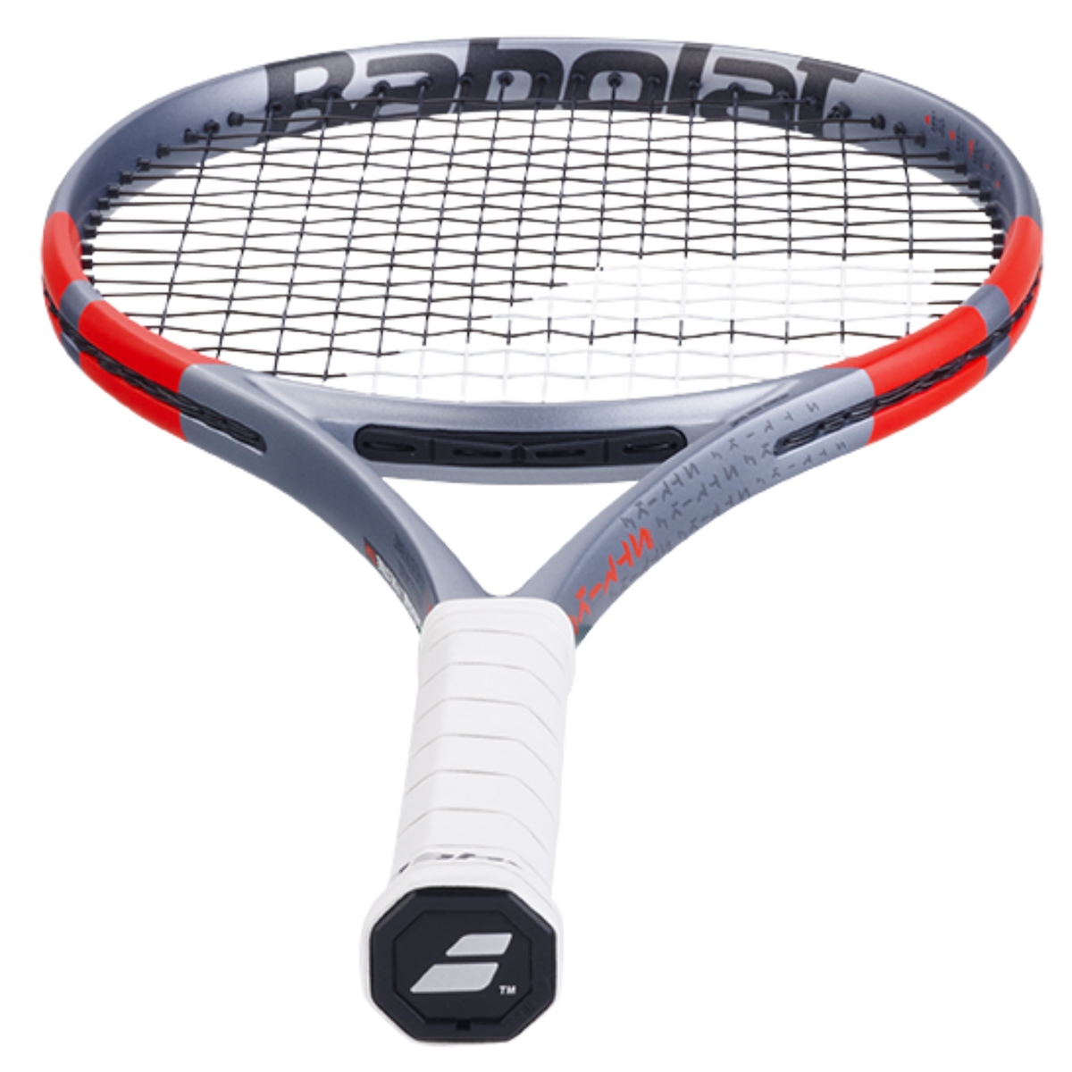 Babolat Pure Strike Team Gen4 Tennis Racket, Grey, detail view