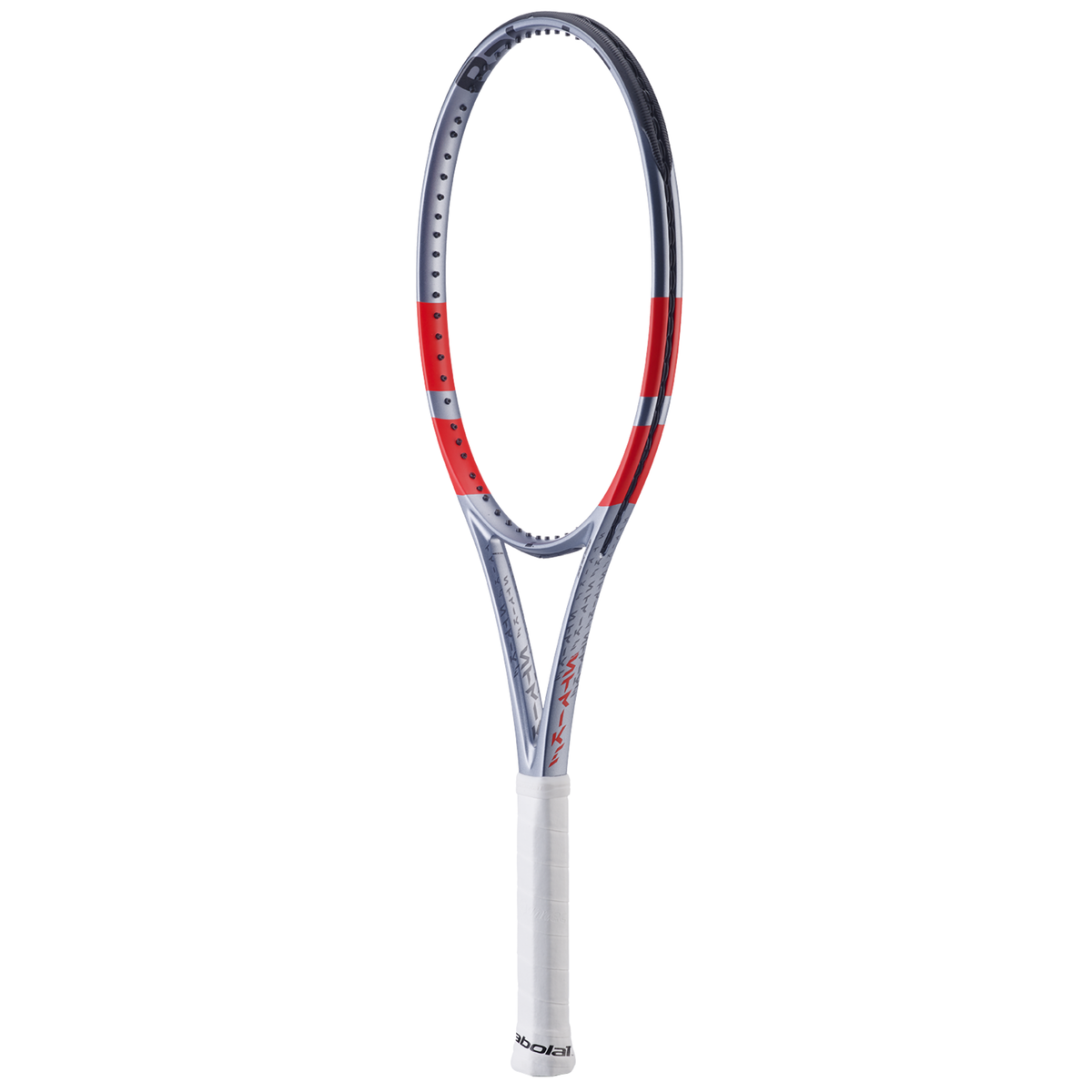 Babolat Pure Strike Team Gen4 Tennis Racket, Grey, back view