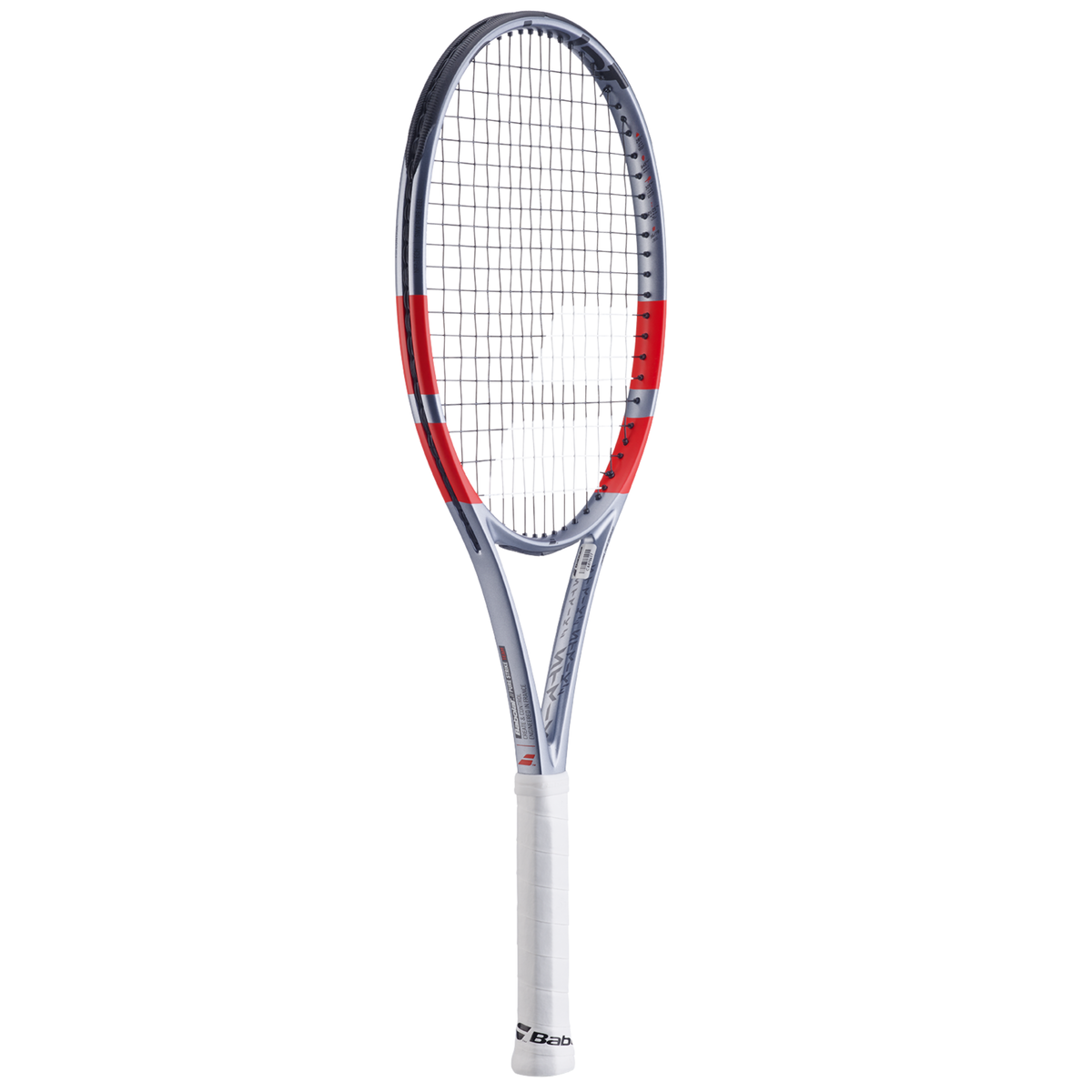 Babolat Pure Strike Team Gen4 Tennis Racket, Grey, side view