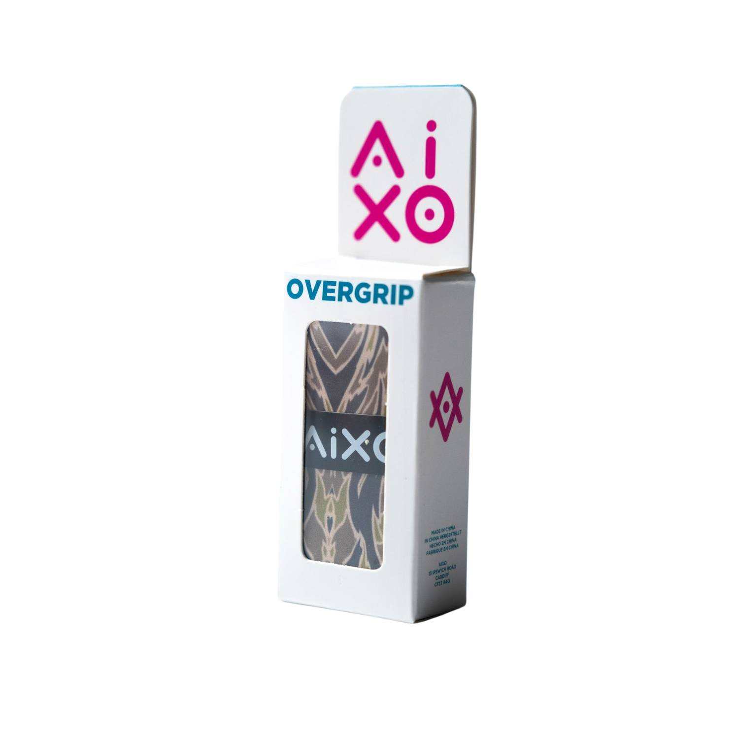 Aixo Tiger Camo Tacky Overgrip Overgrips Aixo